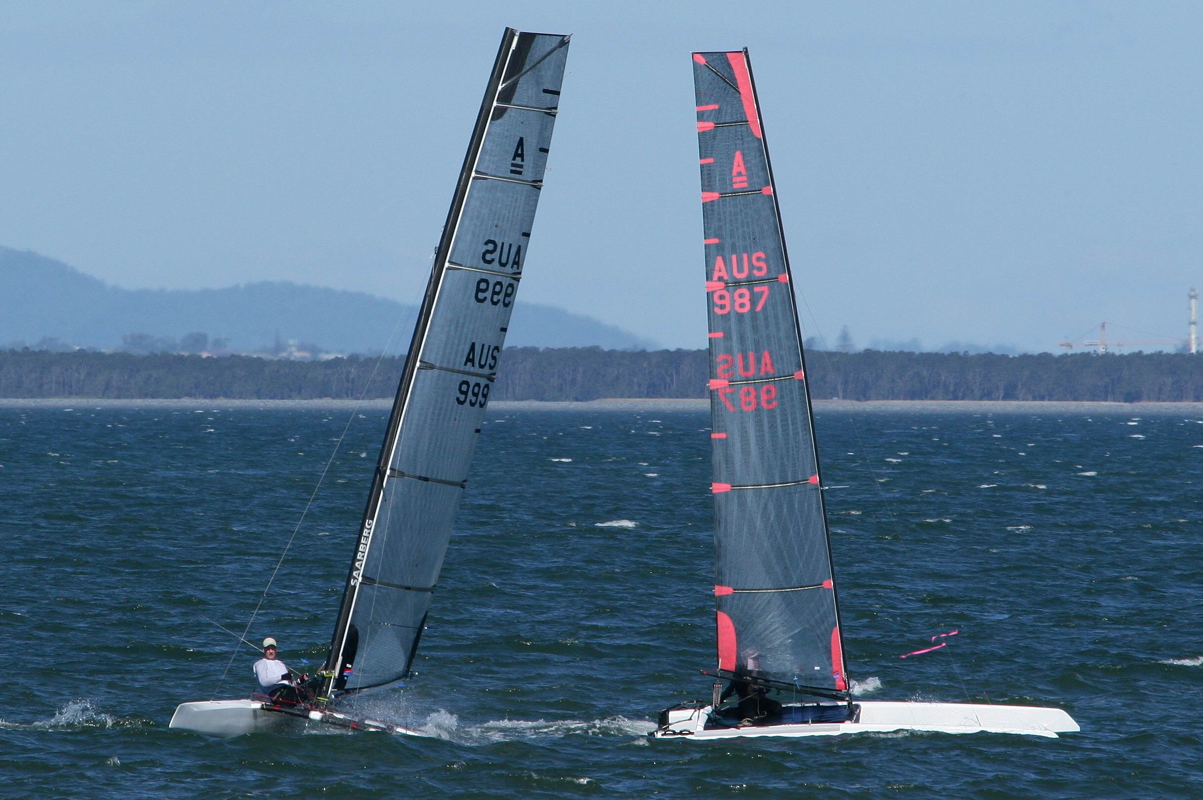 2017 "A" Class Catamaran State Titles (Day 2)