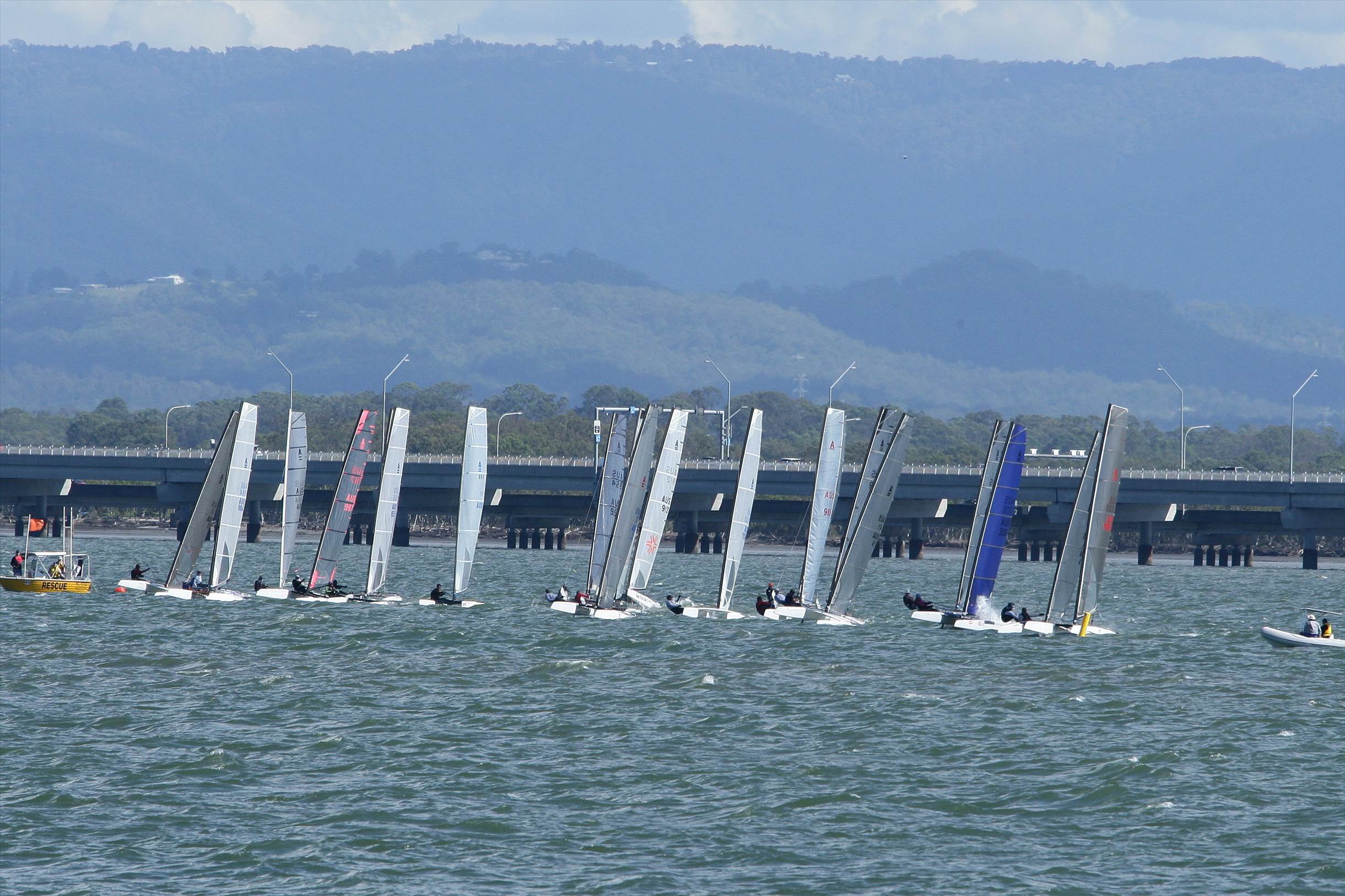 2017 "A" Class Catamaran State Titles (Day 2)