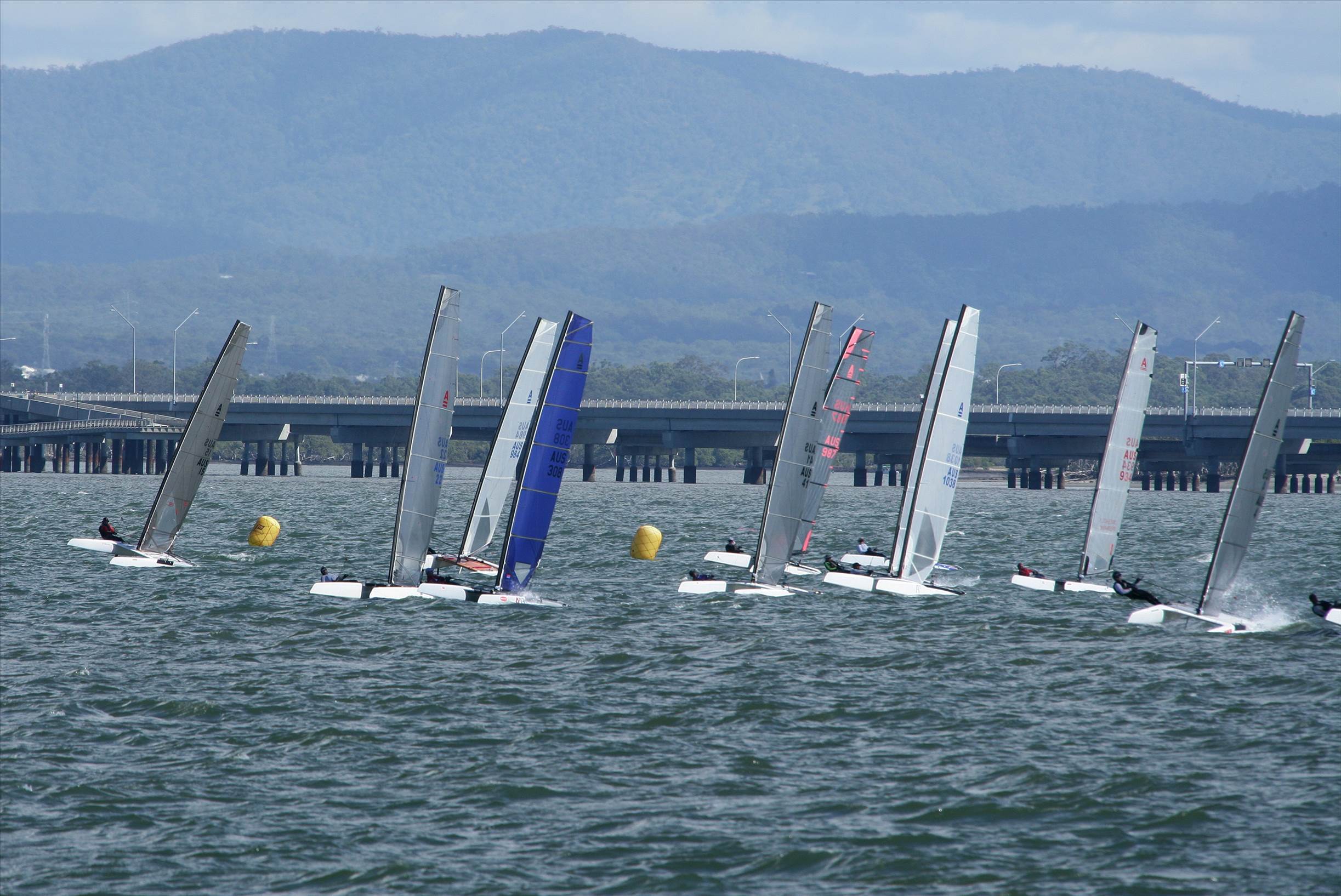 2017 "A" Class Catamaran State Titles (Day 2)