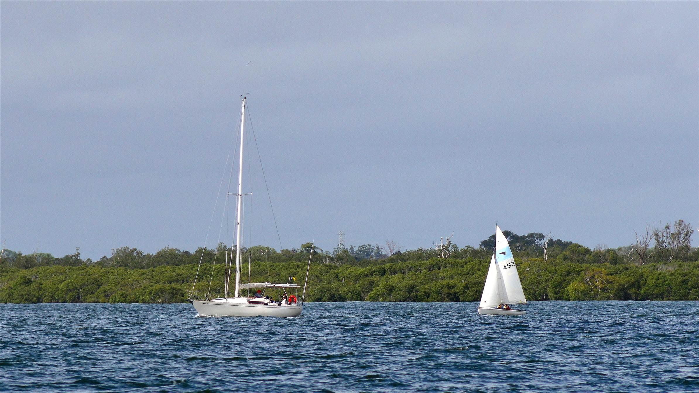 2018 Brisbane to Gladstone Multihull Race Start