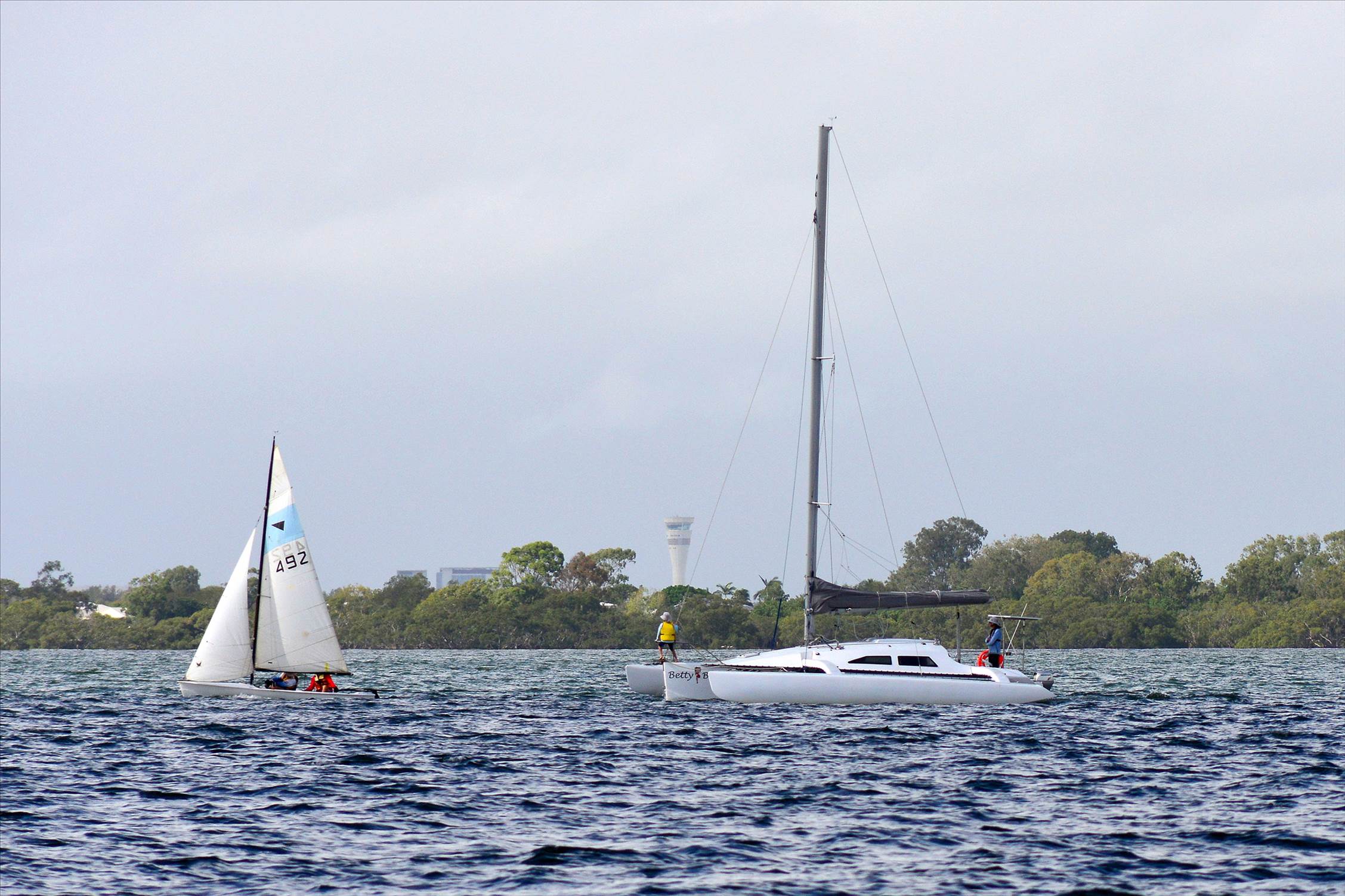 2018 Brisbane to Gladstone Multihull Race Start