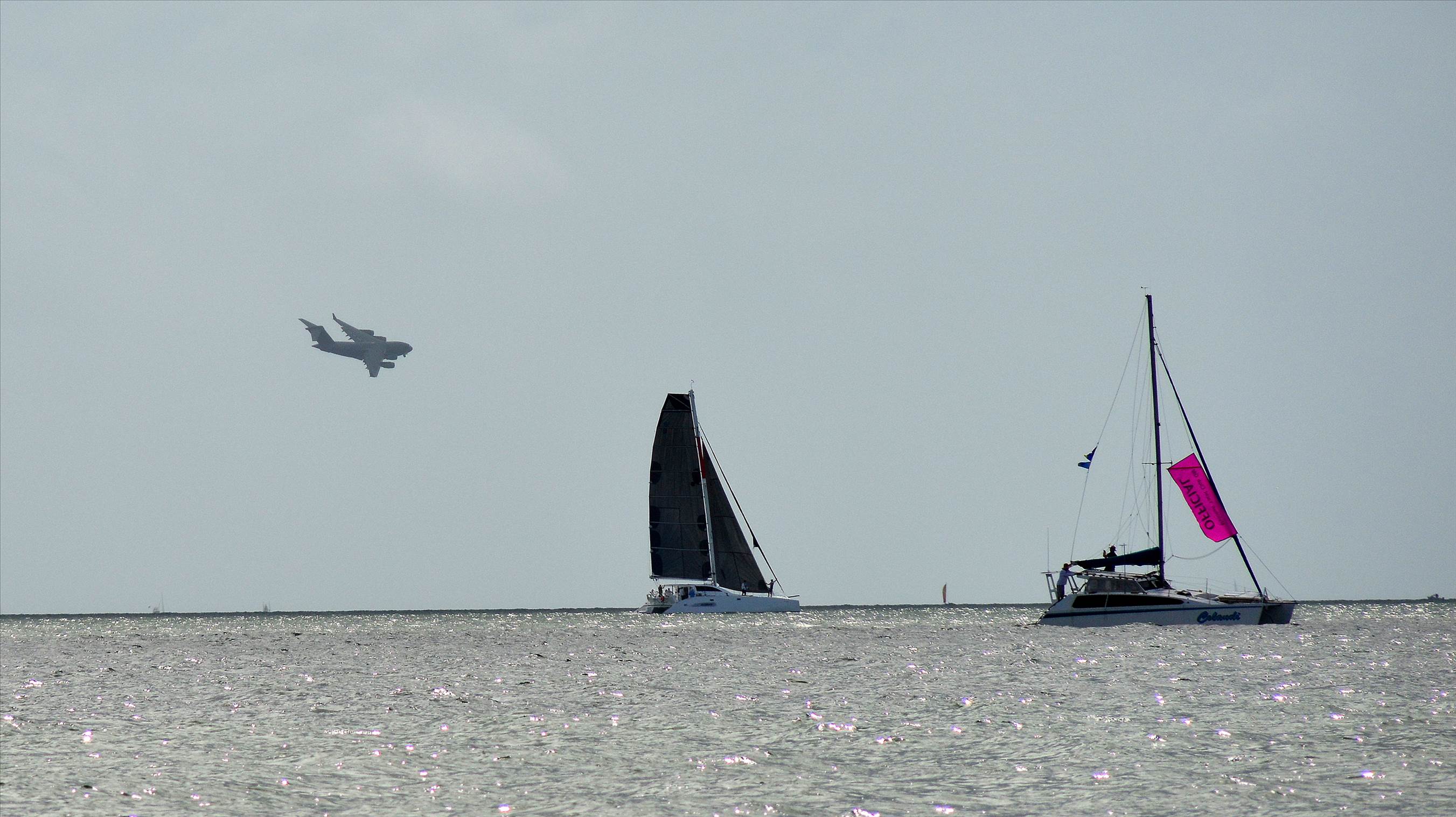 2018 Brisbane to Gladstone Multihull Race Start