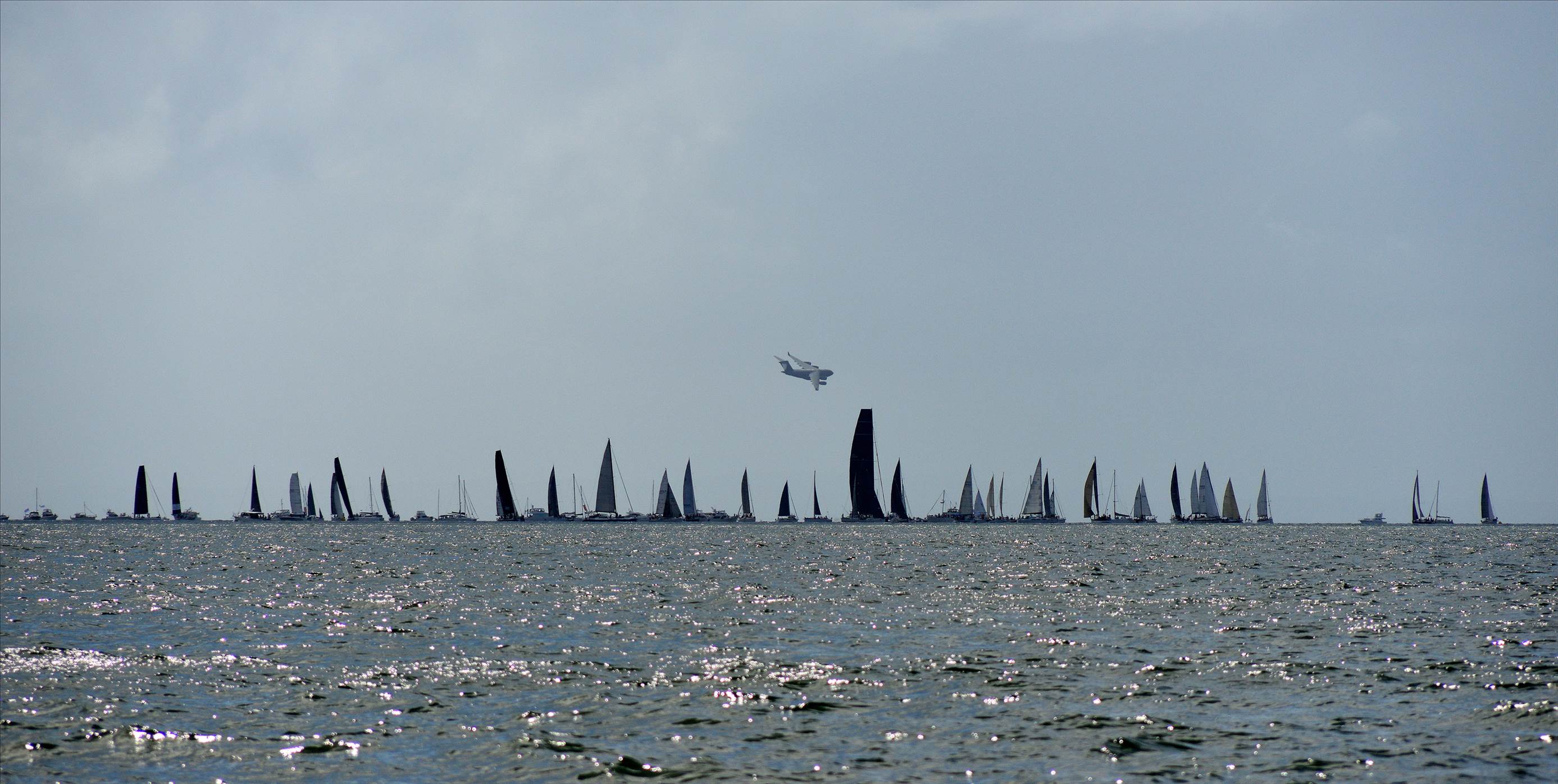 2018 Brisbane to Gladstone Multihull Race Start
