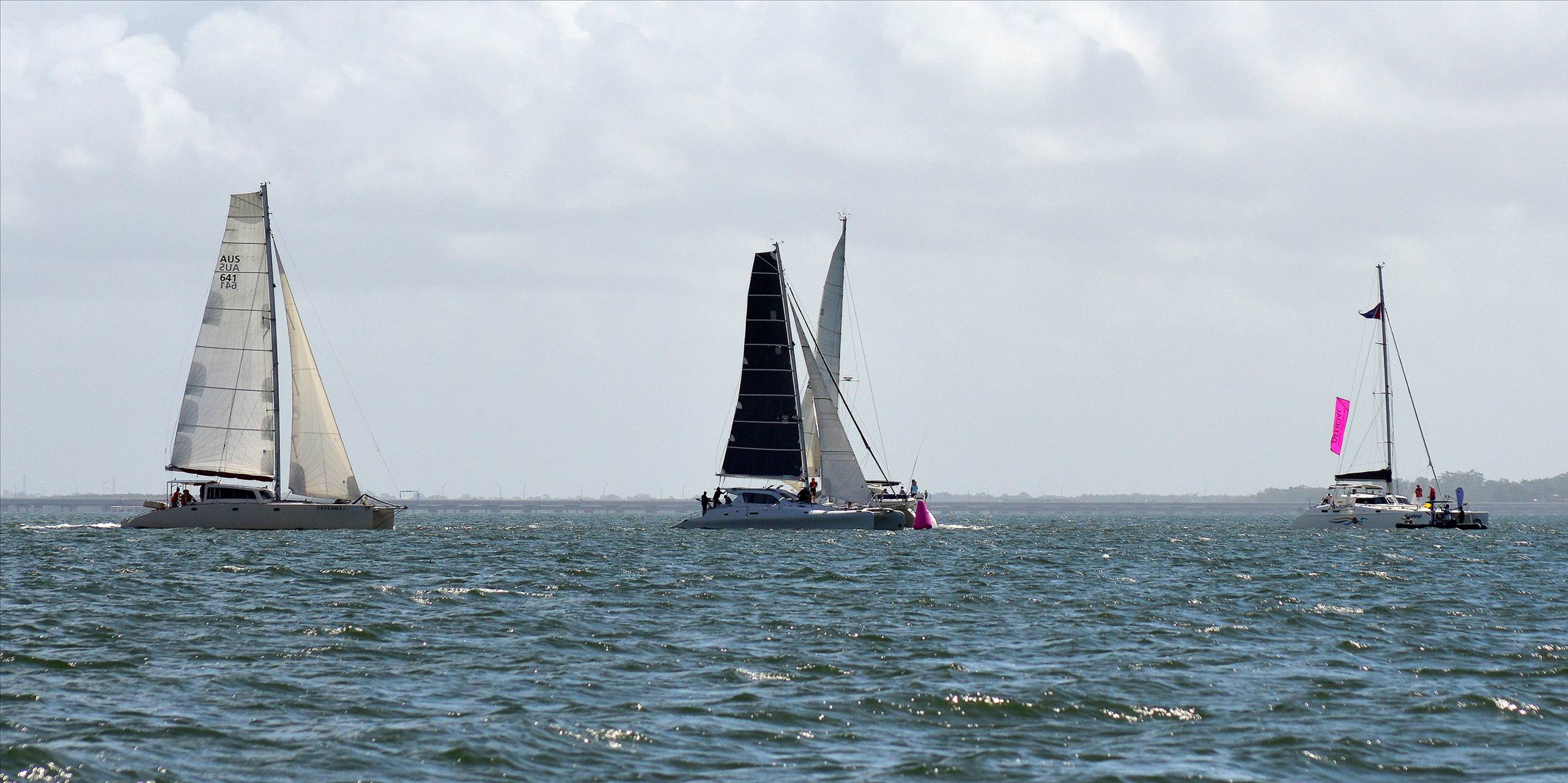 2018 Brisbane to Gladstone Multihull Race Start