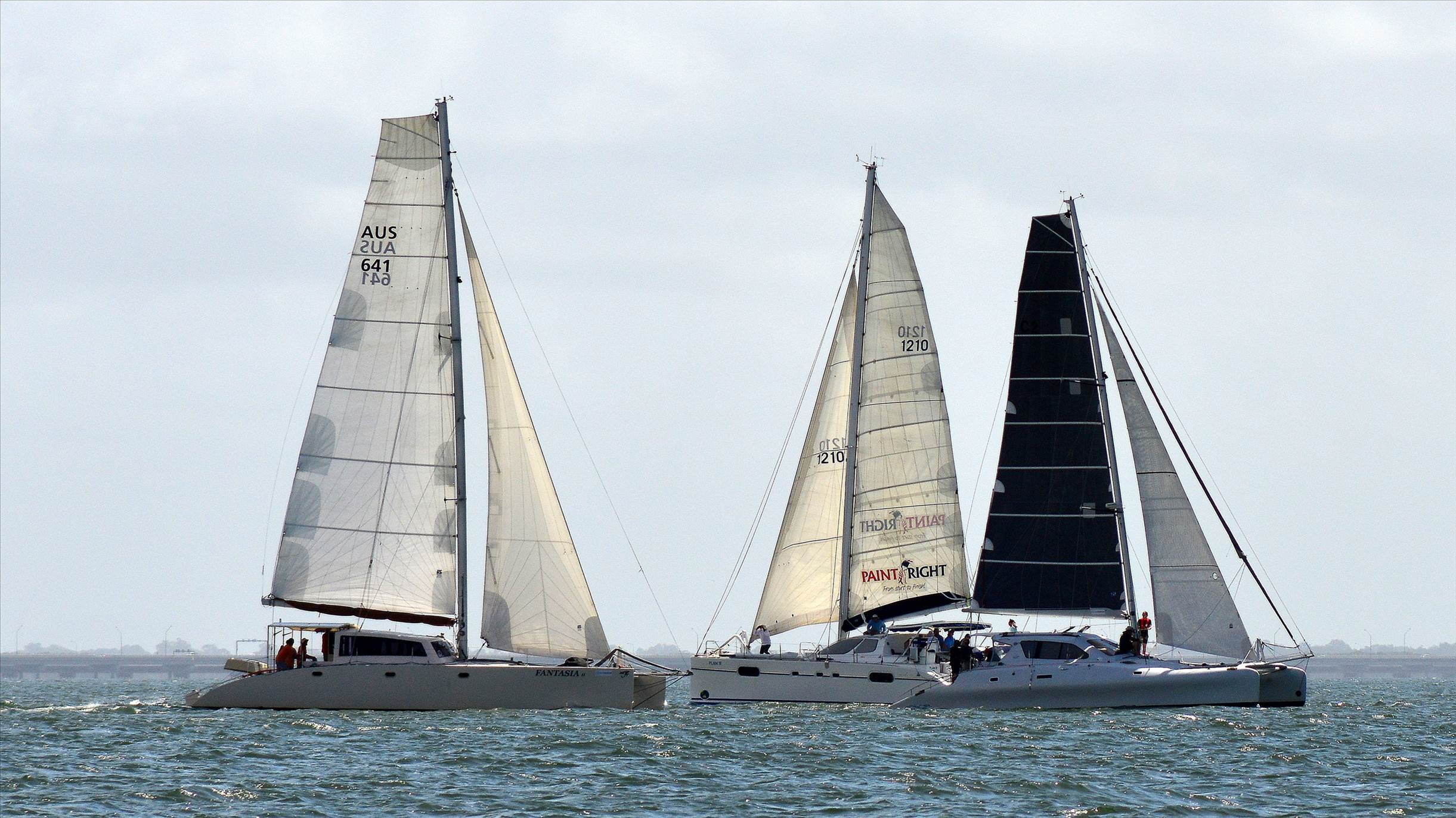 2018 Brisbane to Gladstone Multihull Race Start