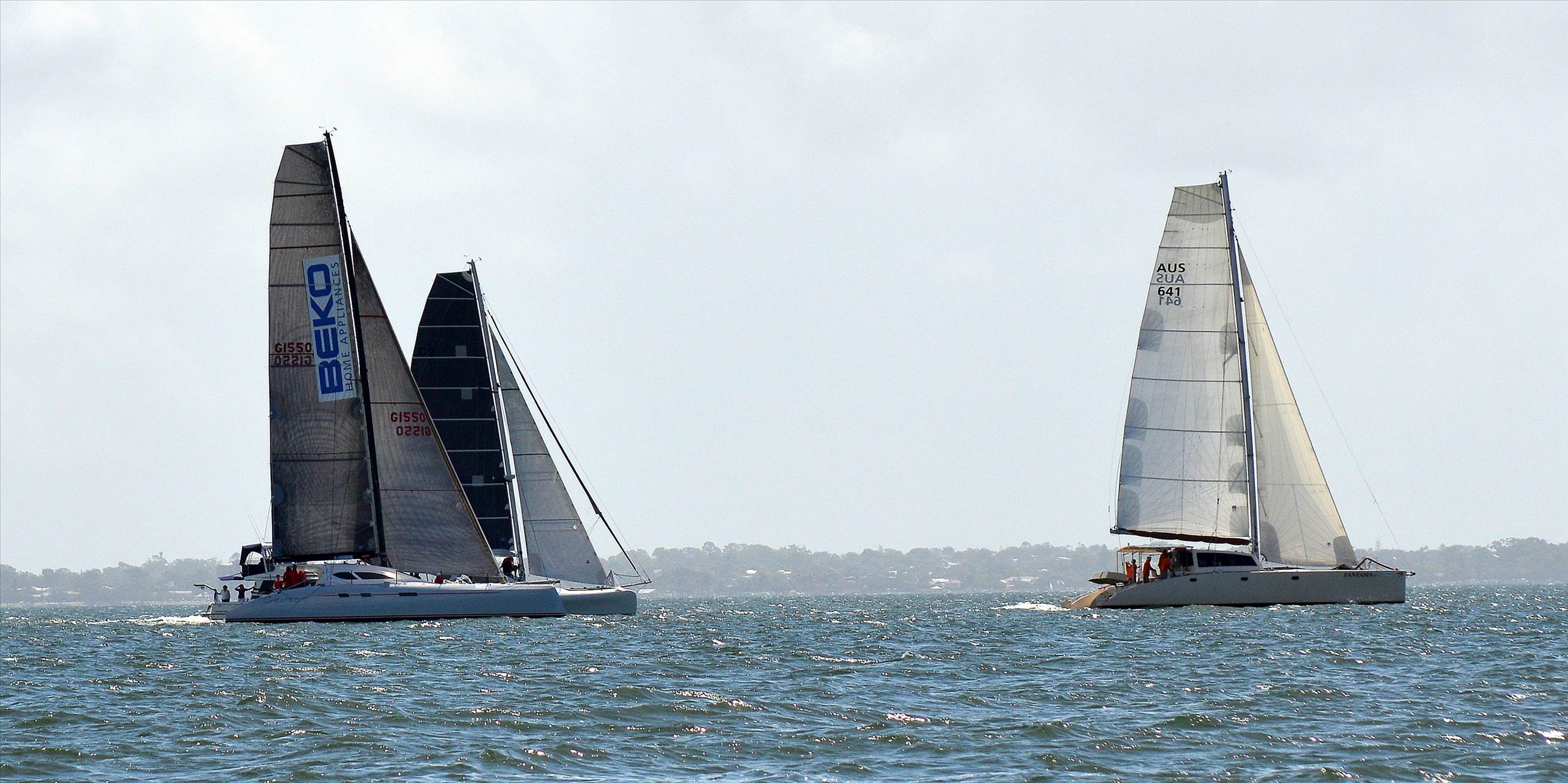 2018 Brisbane to Gladstone Multihull Race Start