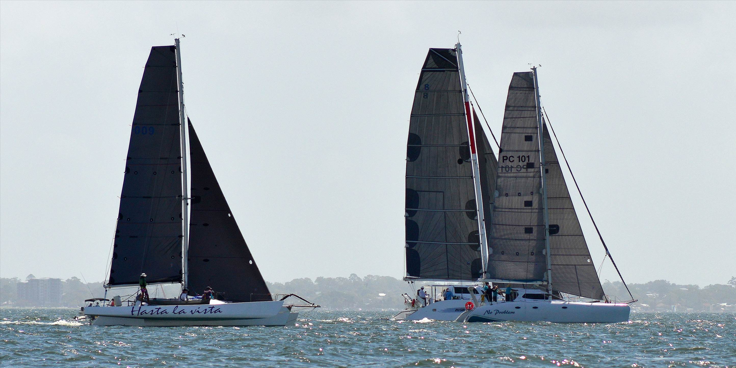 2018 Brisbane to Gladstone Multihull Race Start