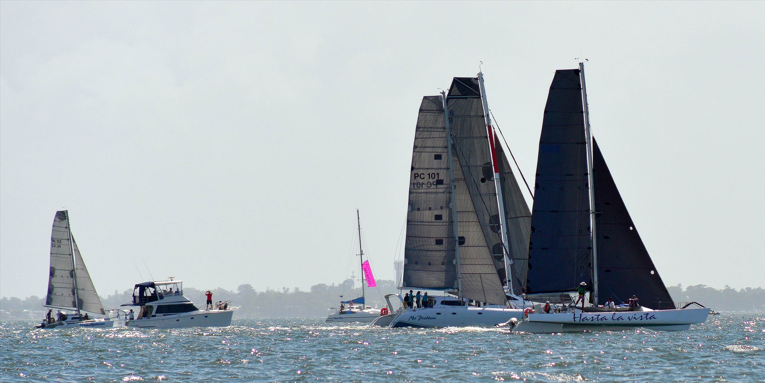 2018 Brisbane to Gladstone Multihull Race Start