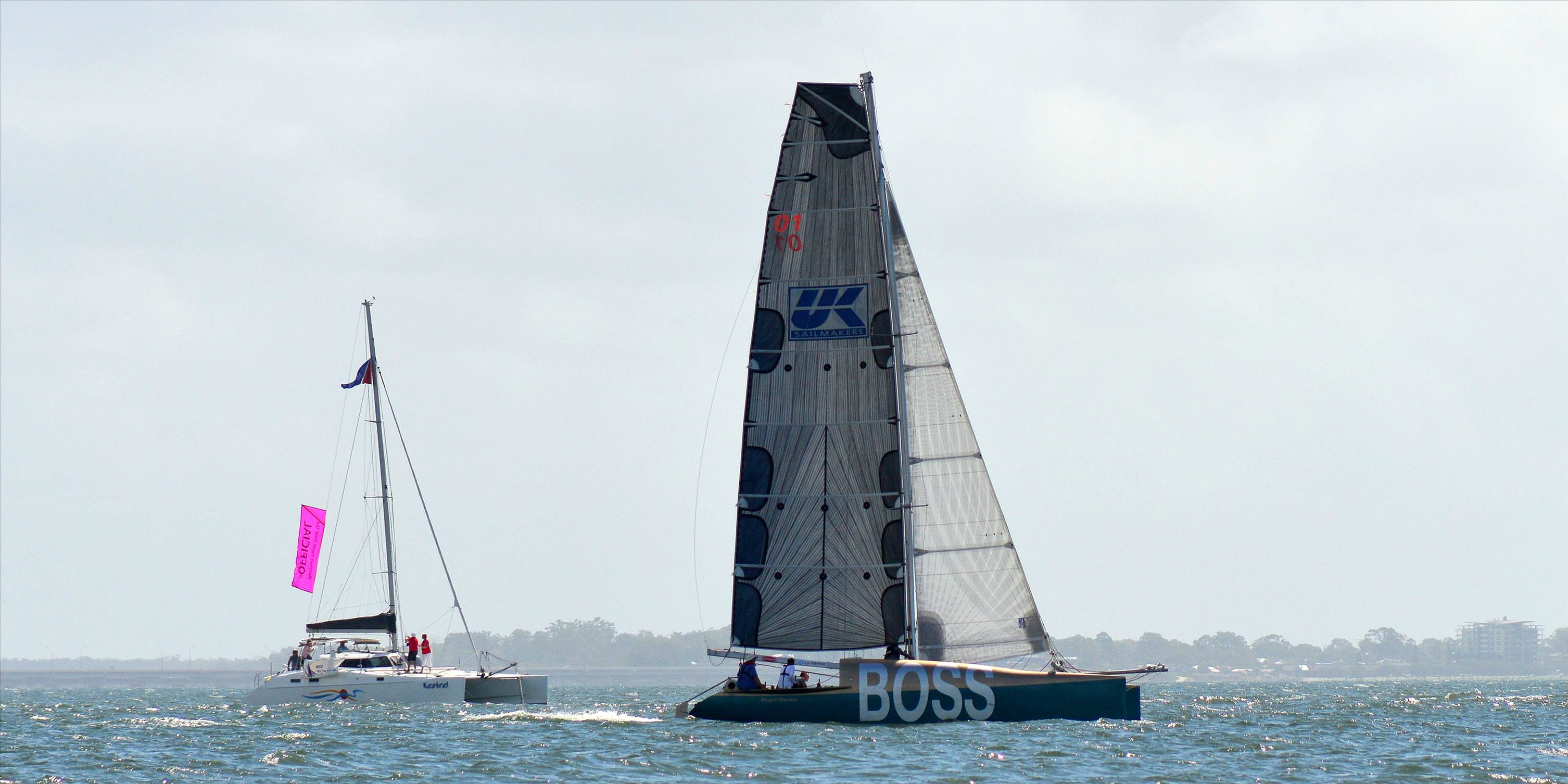 2018 Brisbane to Gladstone Multihull Race Start
