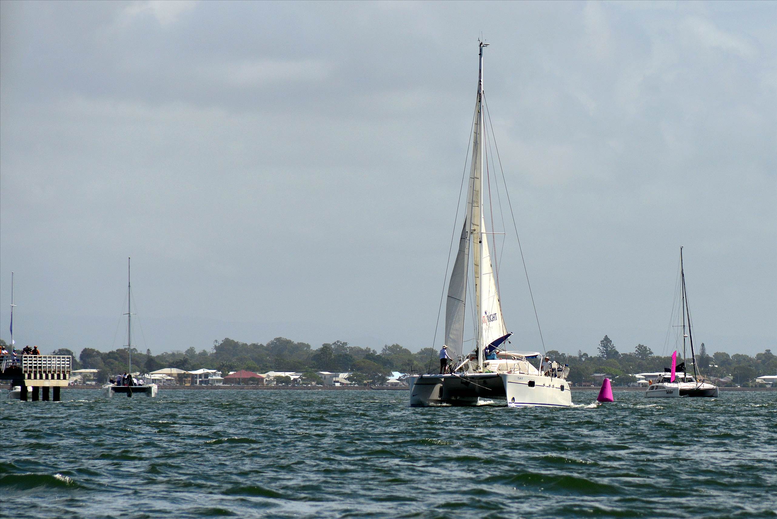 2018 Brisbane to Gladstone Multihull Race Start