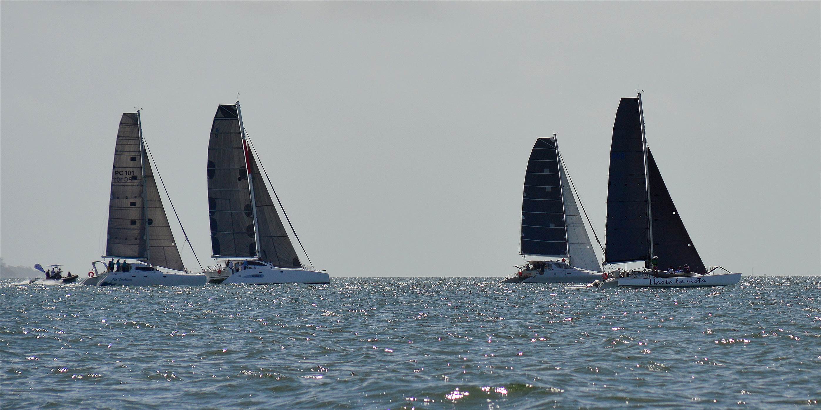 2018 Brisbane to Gladstone Multihull Race Start