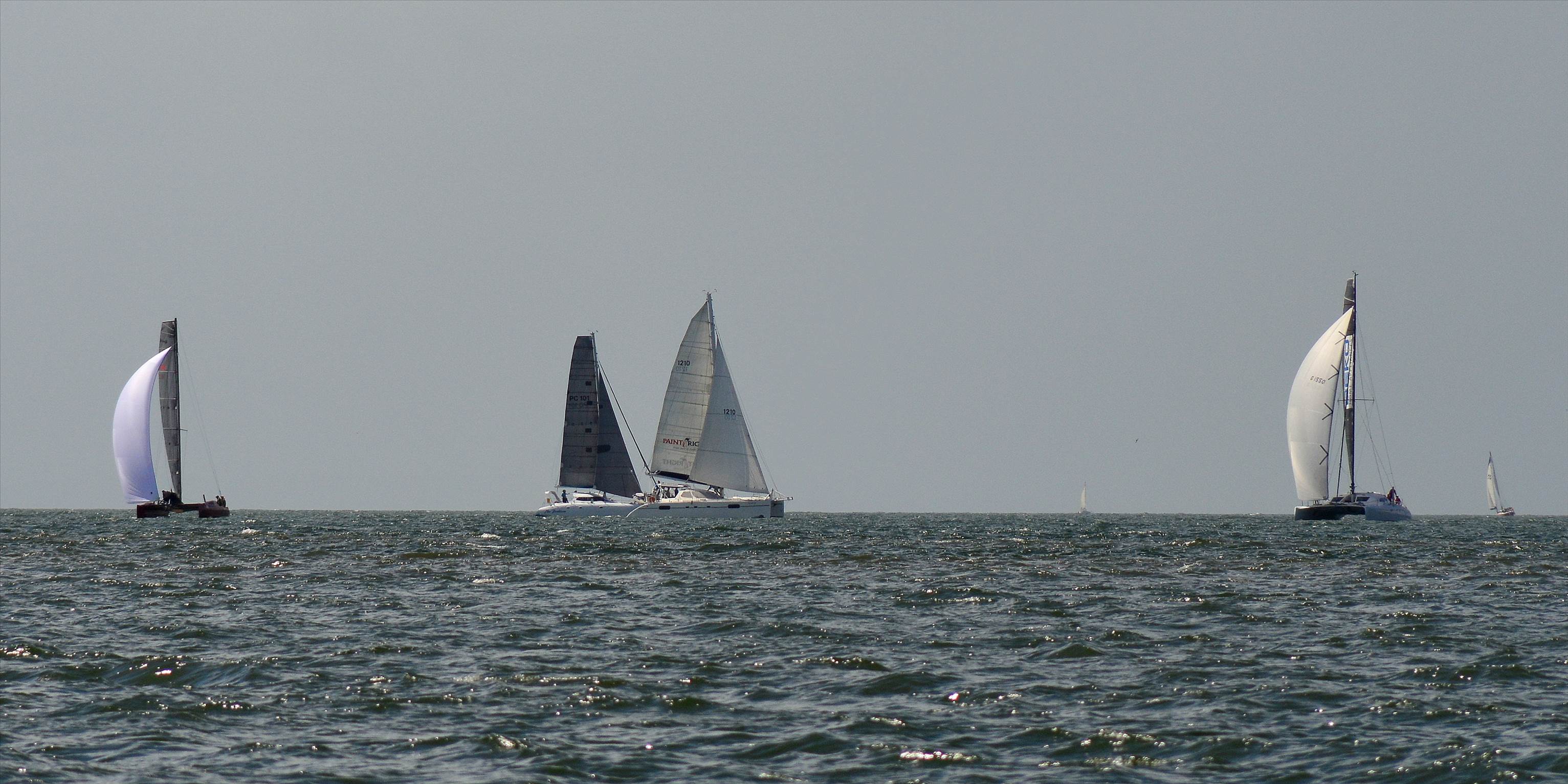 2018 Brisbane to Gladstone Multihull Race Start