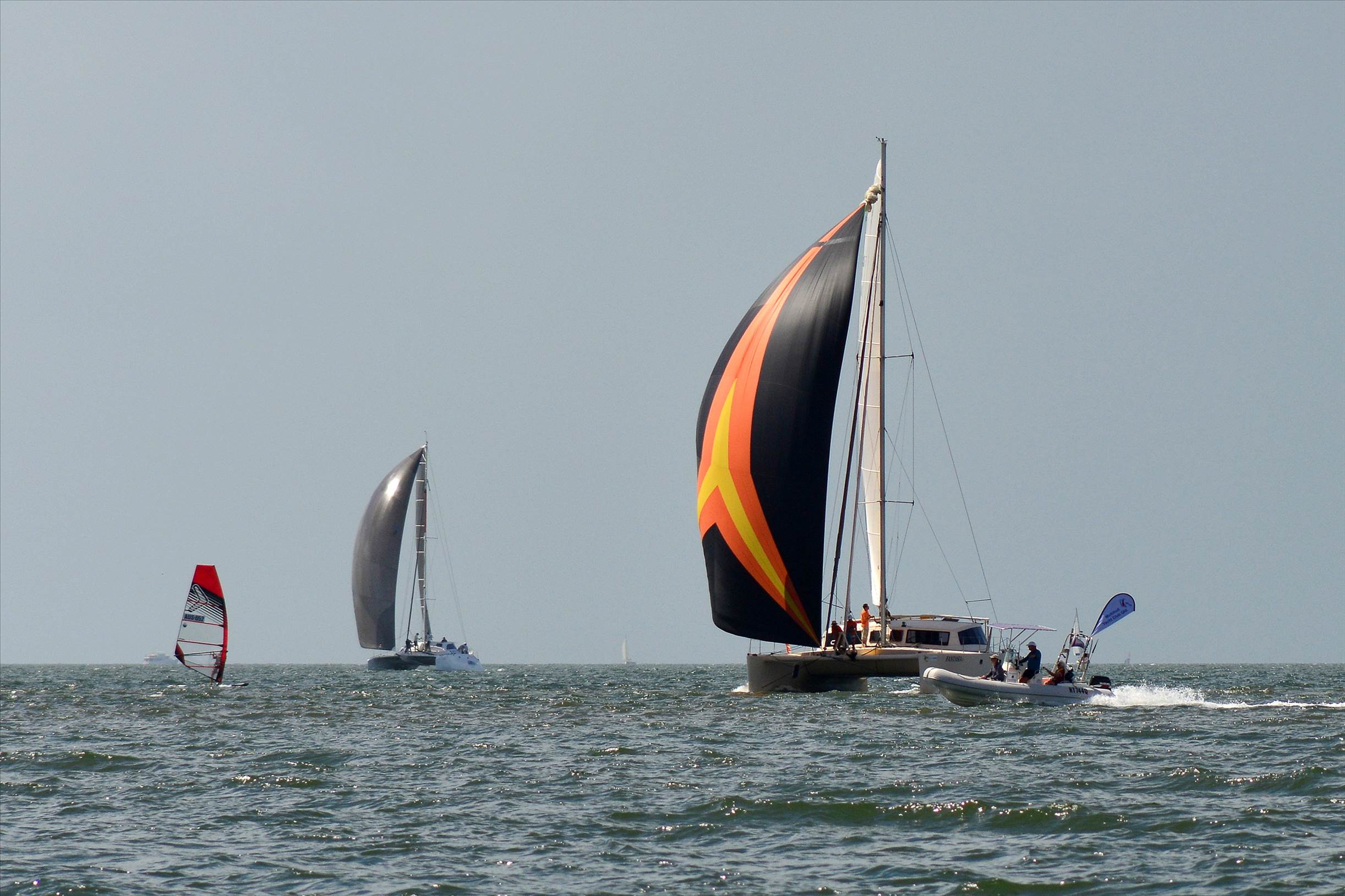 2018 Brisbane to Gladstone Multihull Race Start