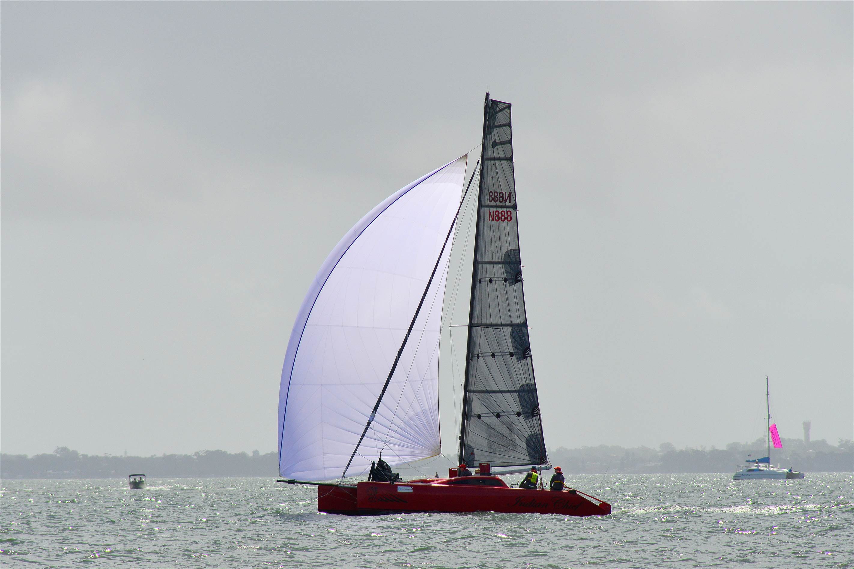 2018 Brisbane to Gladstone Multihull Race Start