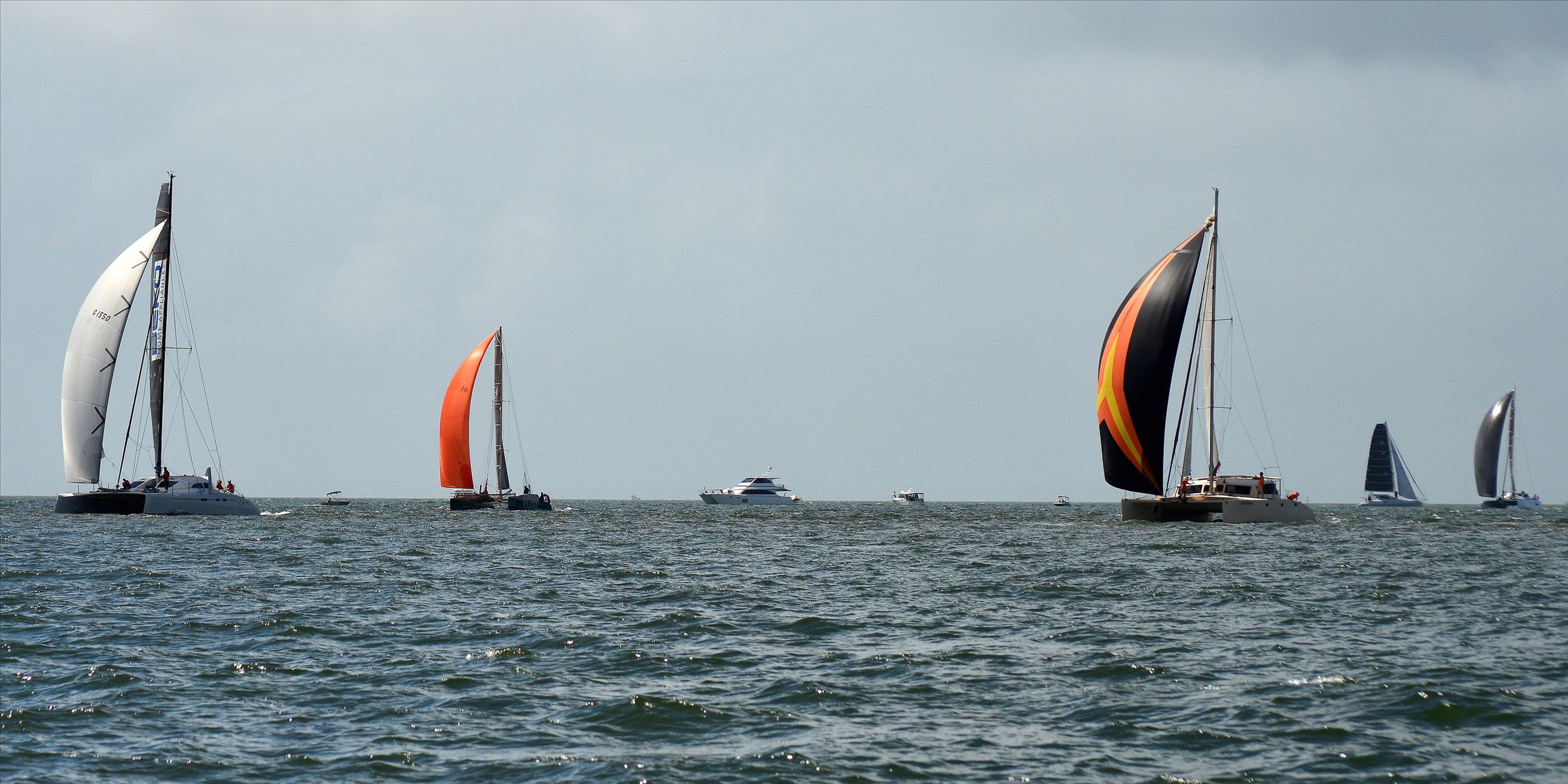 2018 Brisbane to Gladstone Multihull Race Start