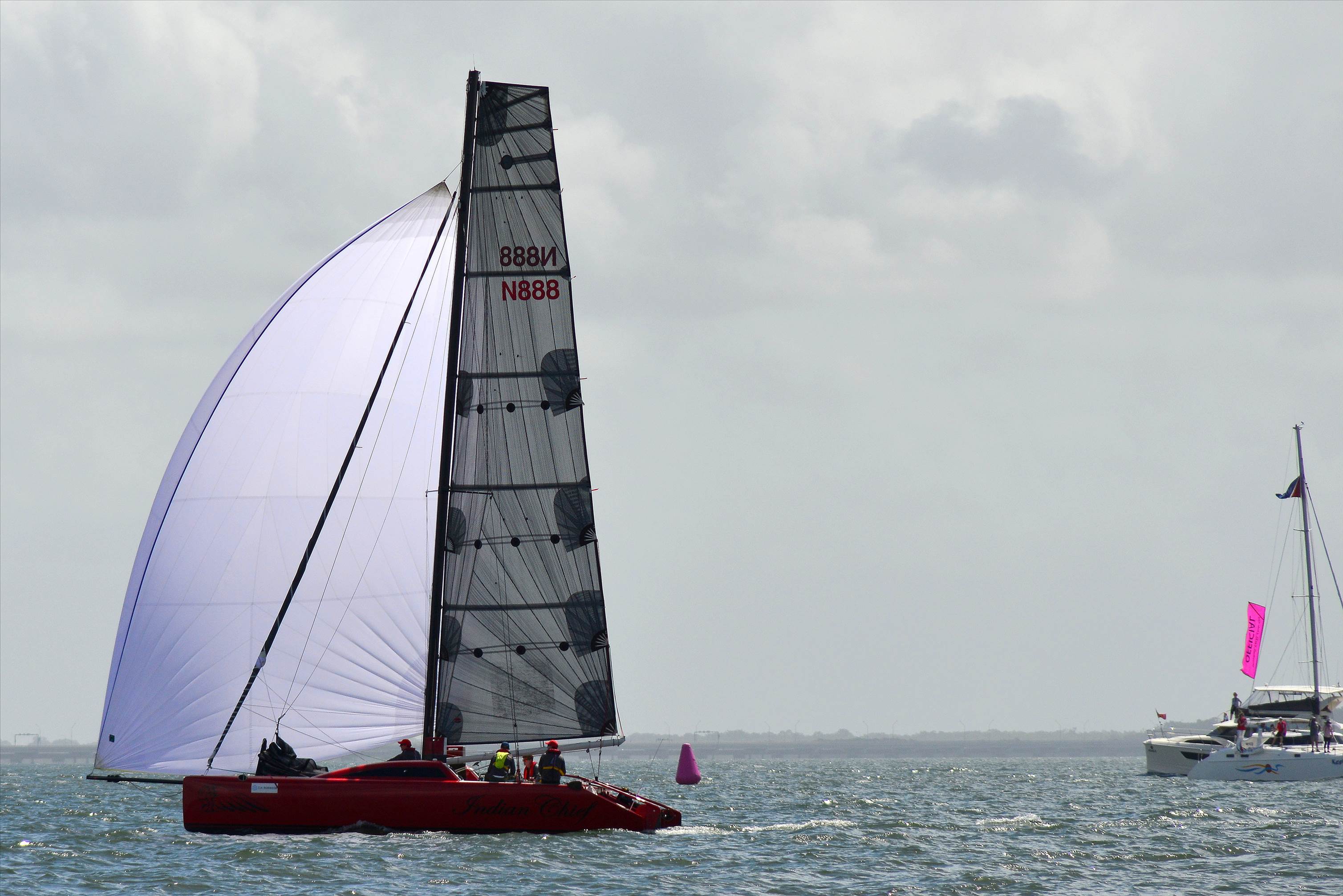 2018 Brisbane to Gladstone Multihull Race Start