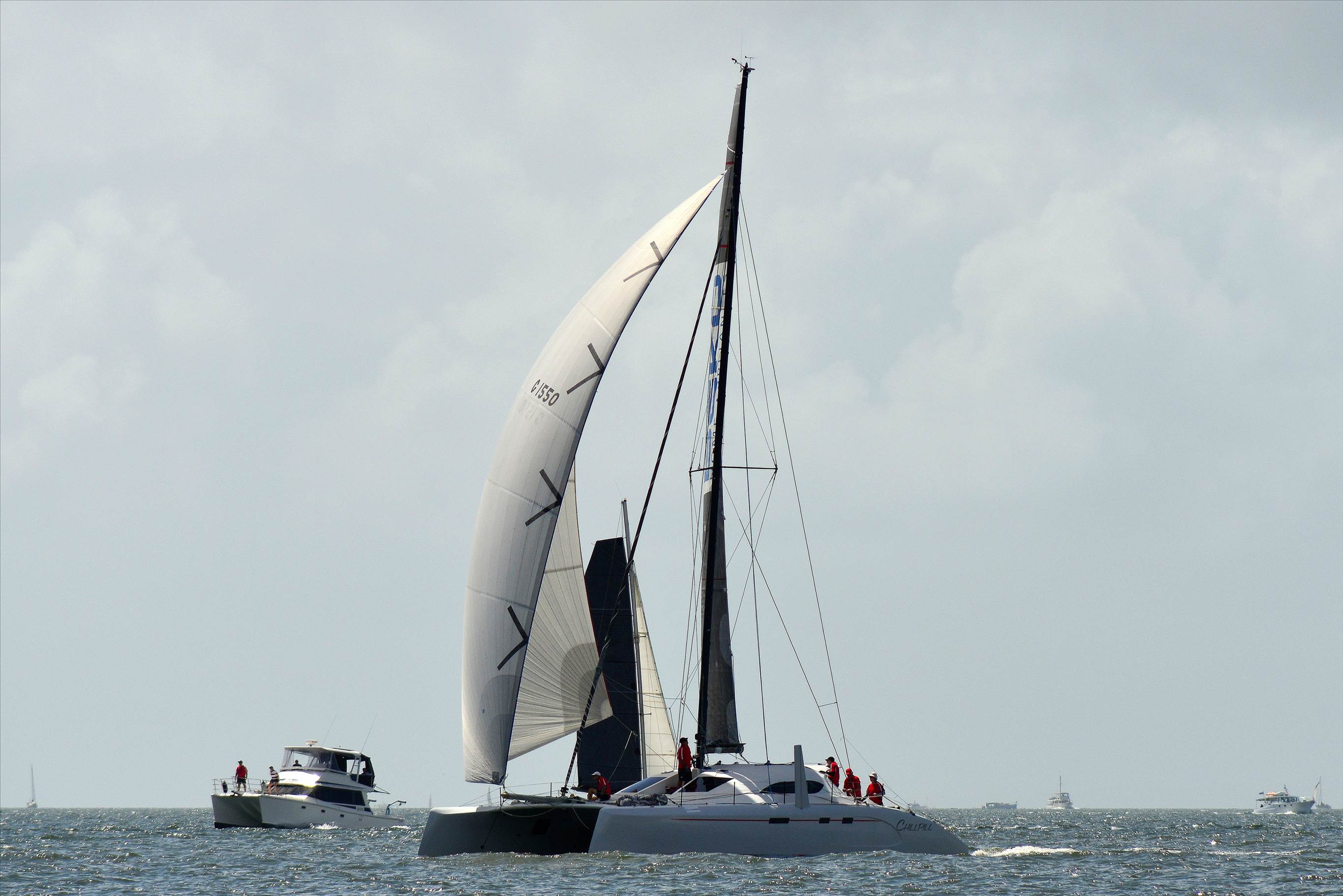 2018 Brisbane to Gladstone Multihull Race Start