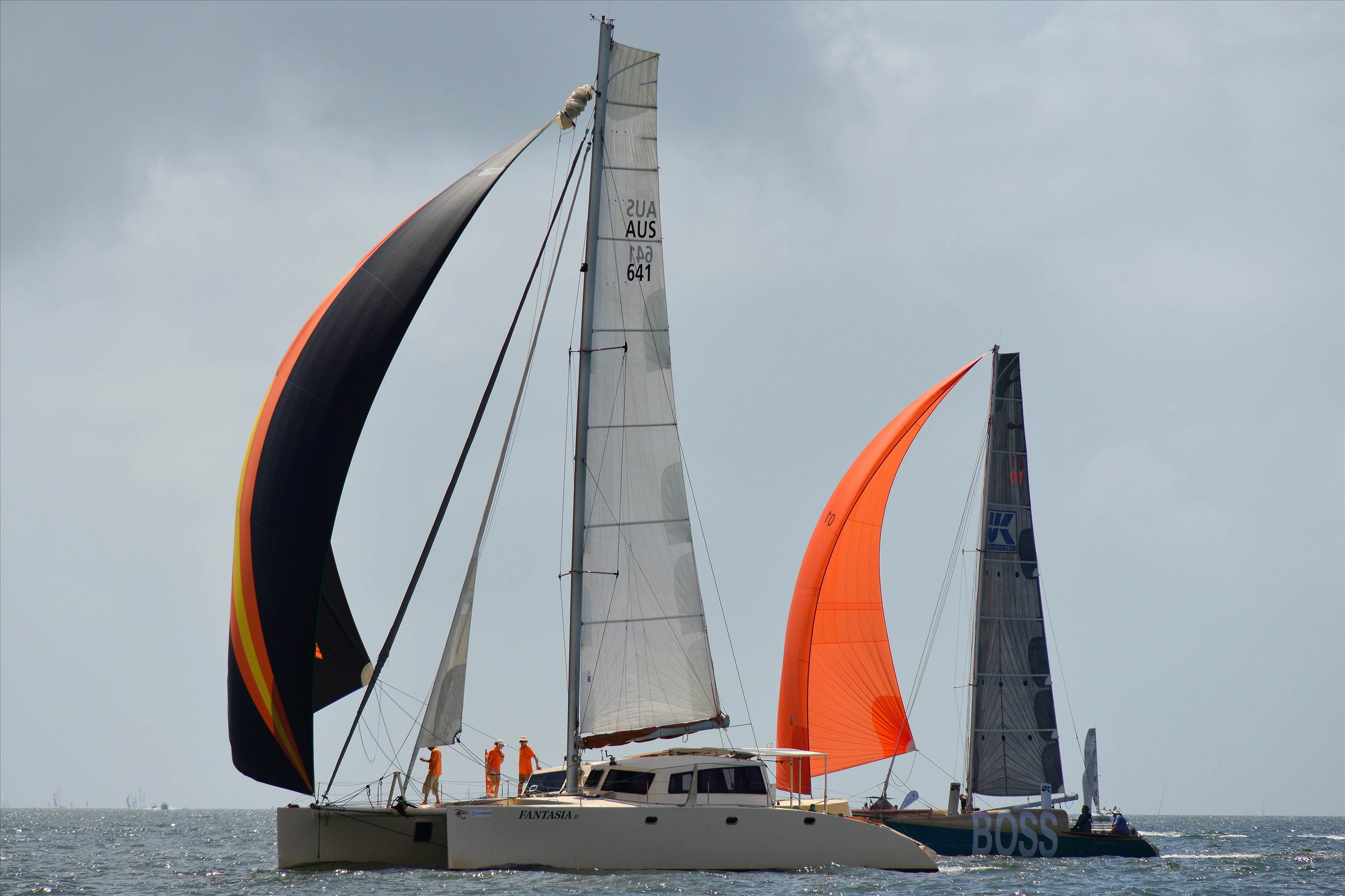 2018 Brisbane to Gladstone Multihull Race Start
