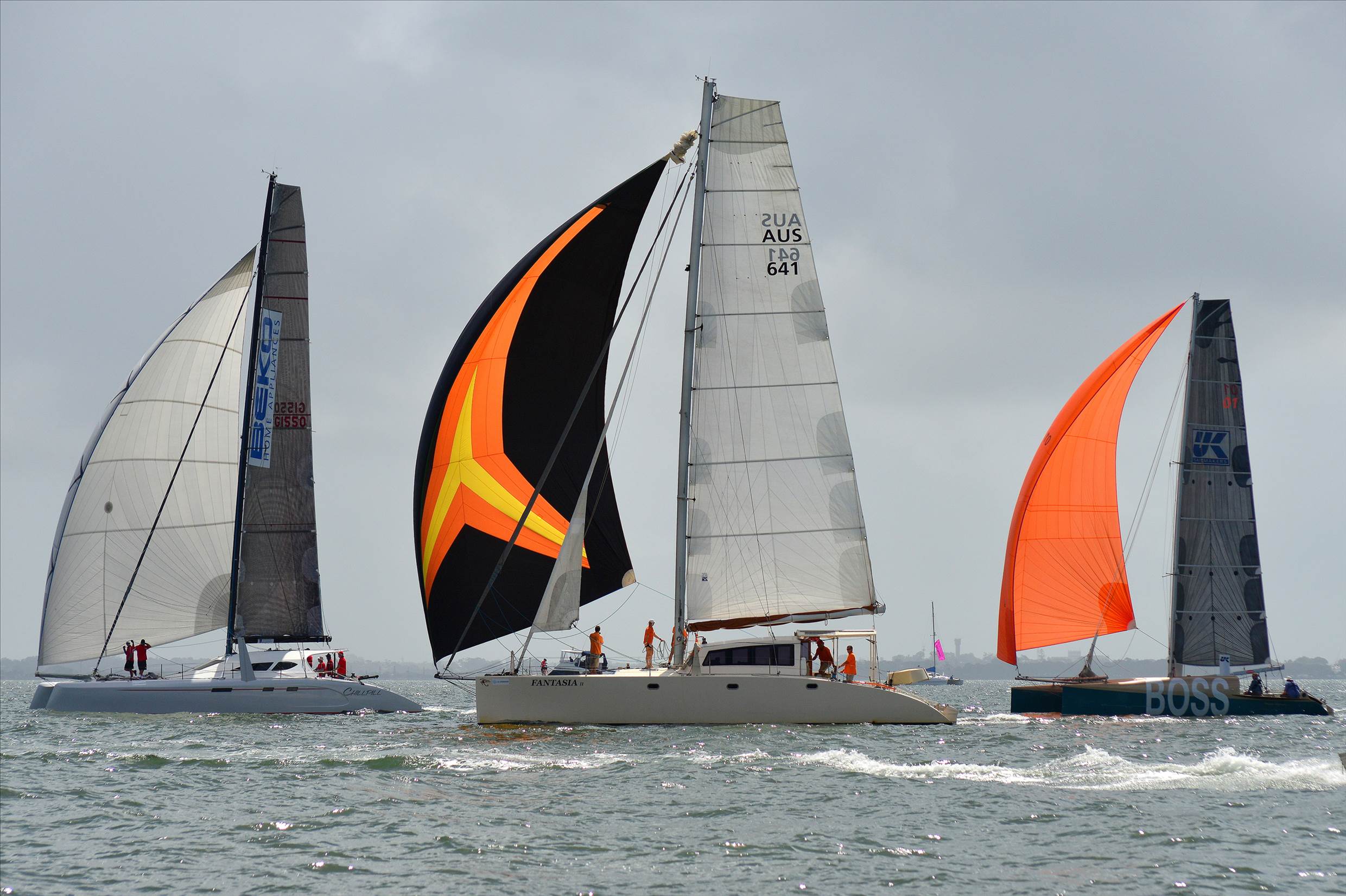 2018 Brisbane to Gladstone Multihull Race Start
