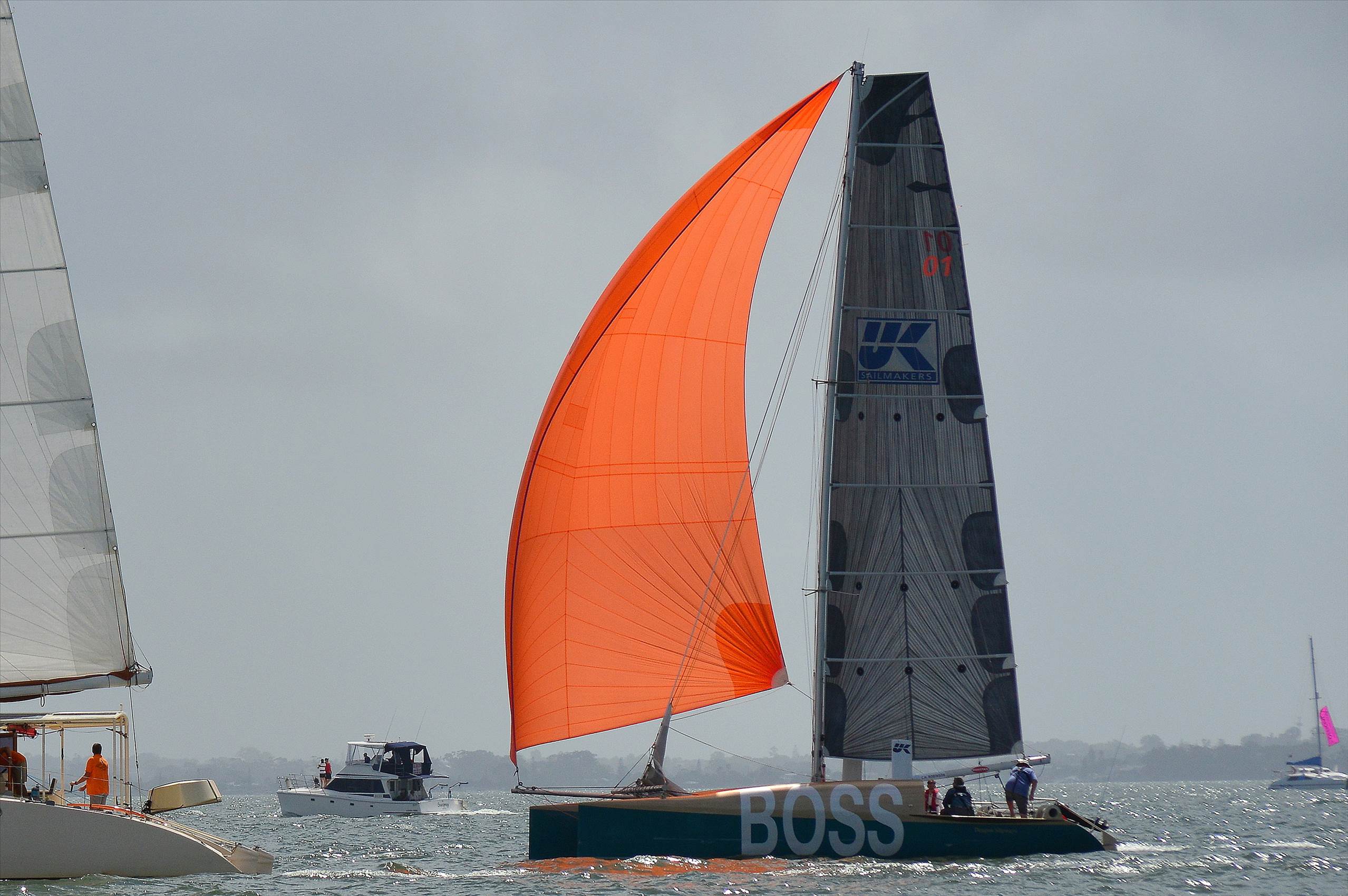 2018 Brisbane to Gladstone Multihull Race Start