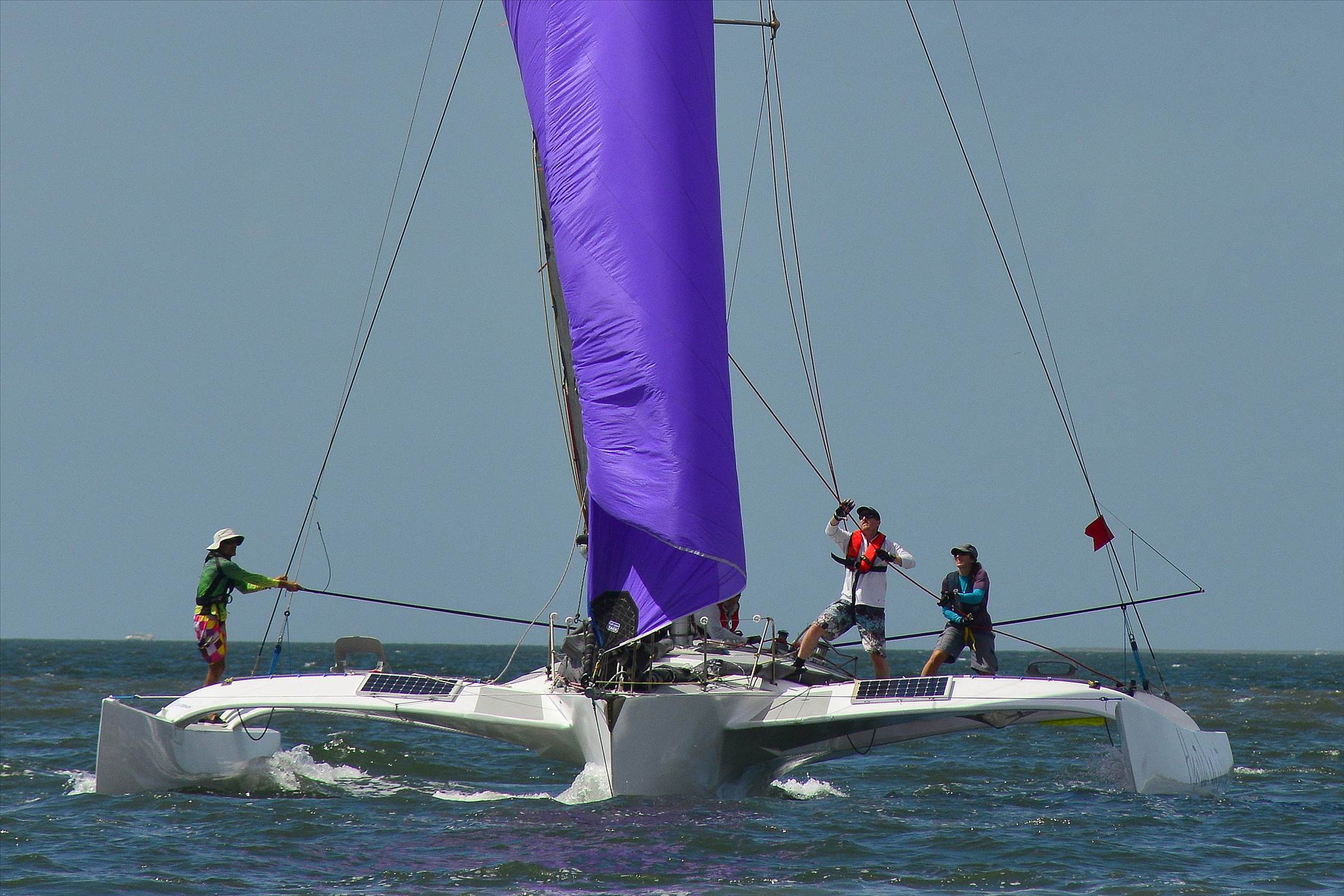 2018 Brisbane to Gladstone Multihull Race Start