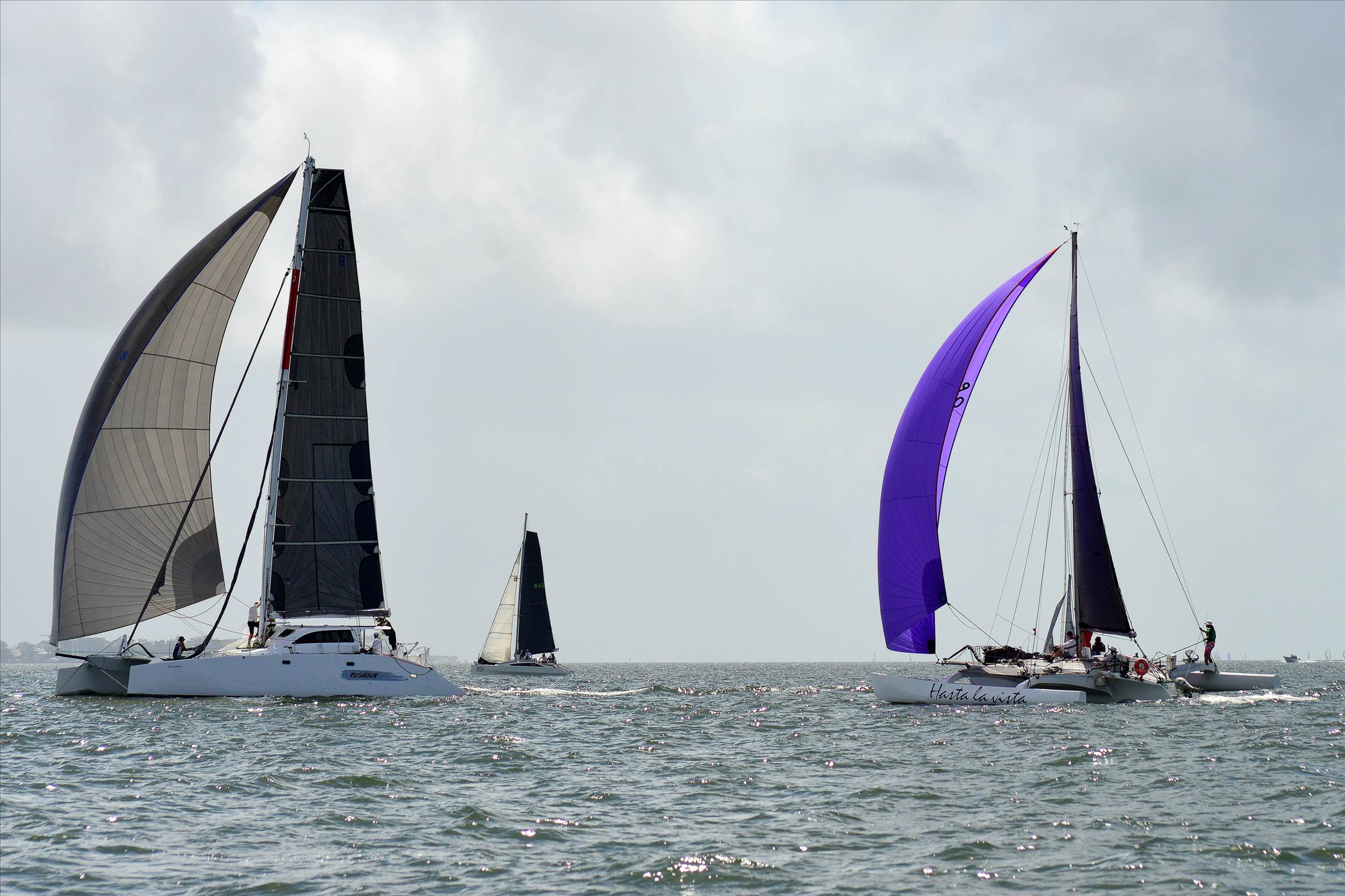 2018 Brisbane to Gladstone Multihull Race Start