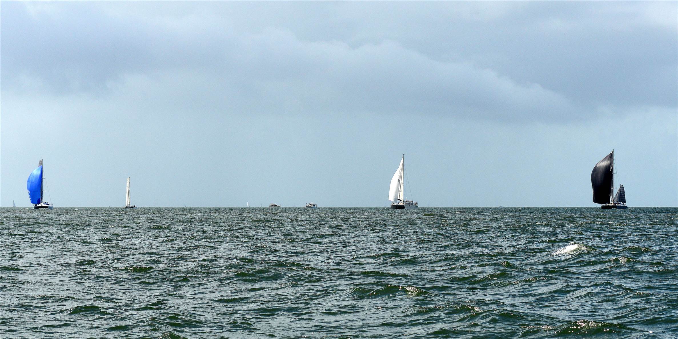 2018 Brisbane to Gladstone Multihull Race Start