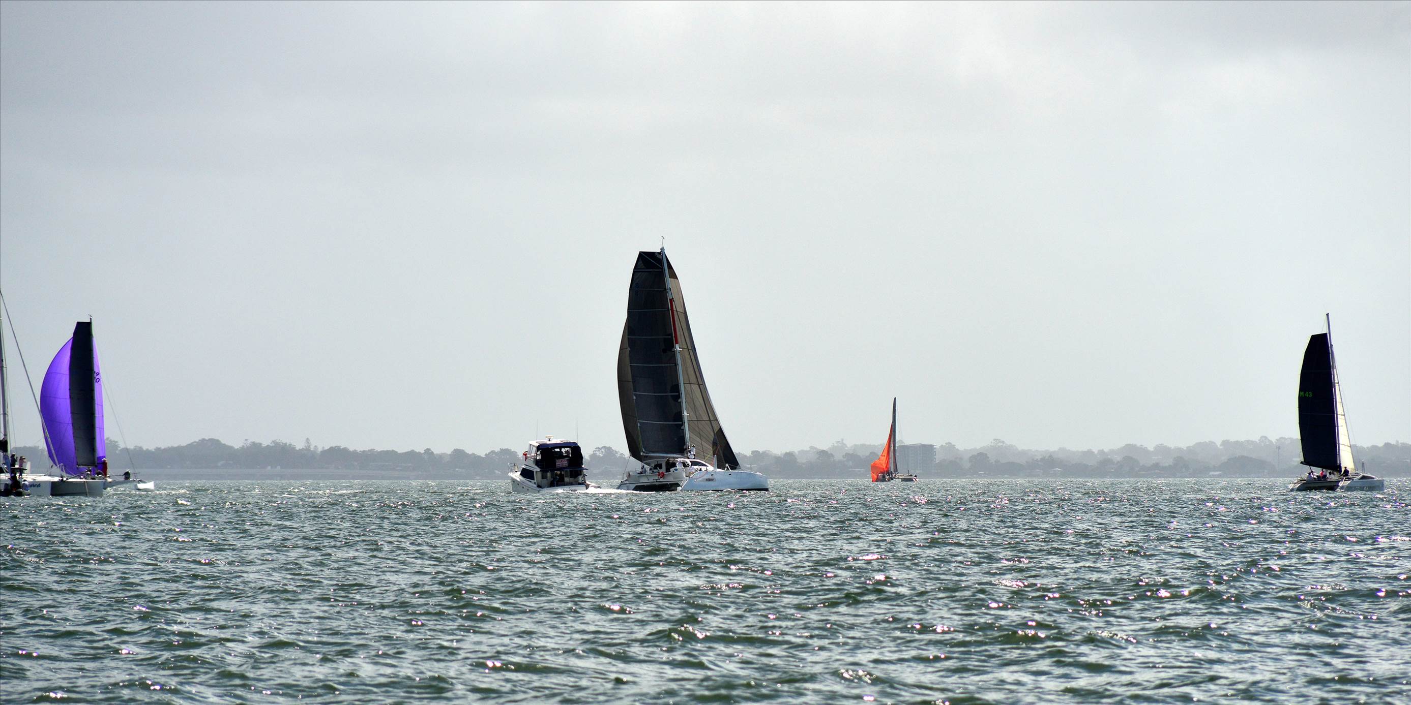 2018 Brisbane to Gladstone Multihull Race Start