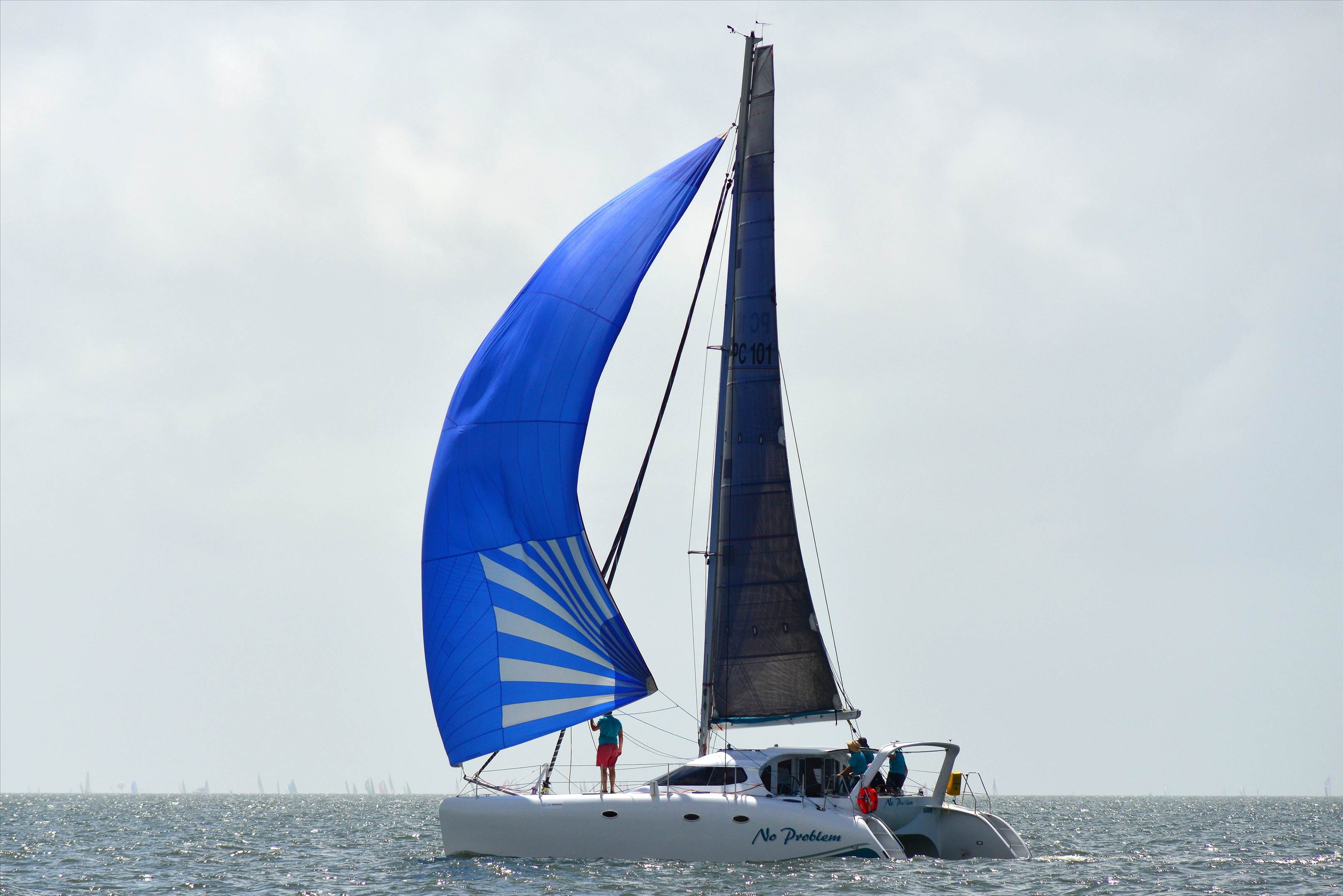 2018 Brisbane to Gladstone Multihull Race Start