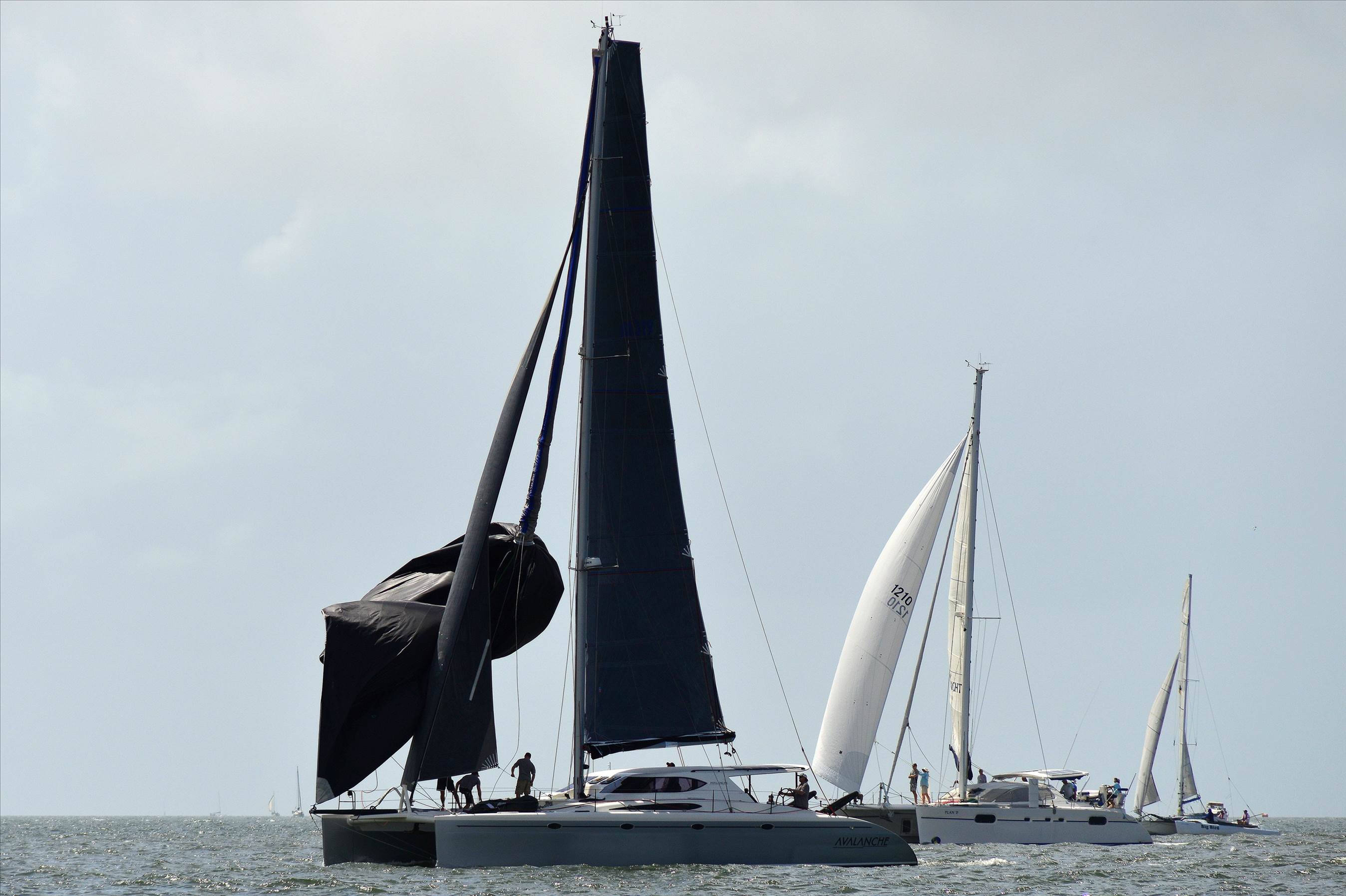 2018 Brisbane to Gladstone Multihull Race Start