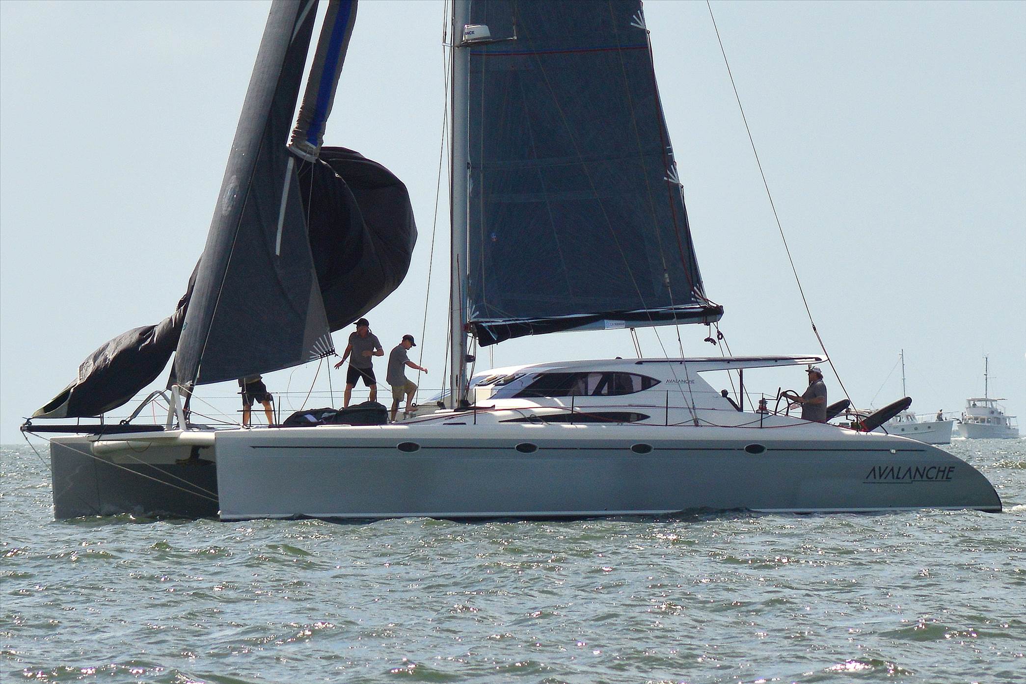 2018 Brisbane to Gladstone Multihull Race Start