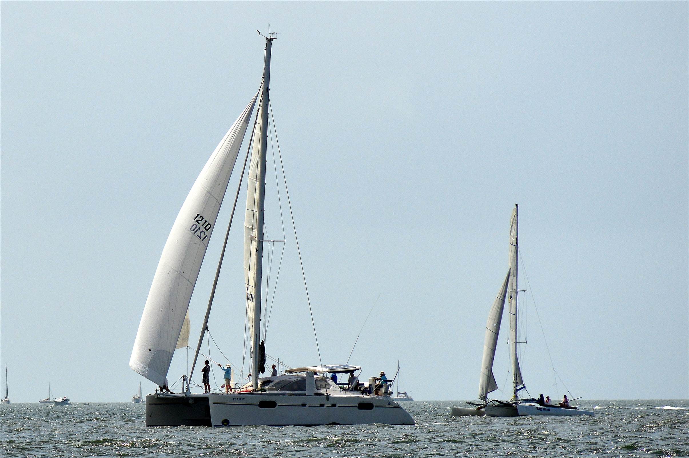 2018 Brisbane to Gladstone Multihull Race Start