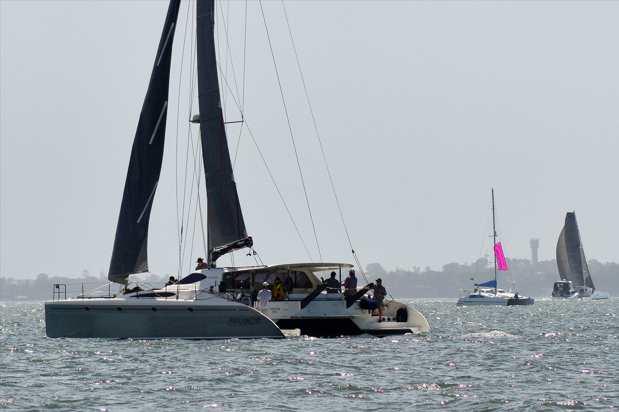 2018 Brisbane to Gladstone Multihull Race Start