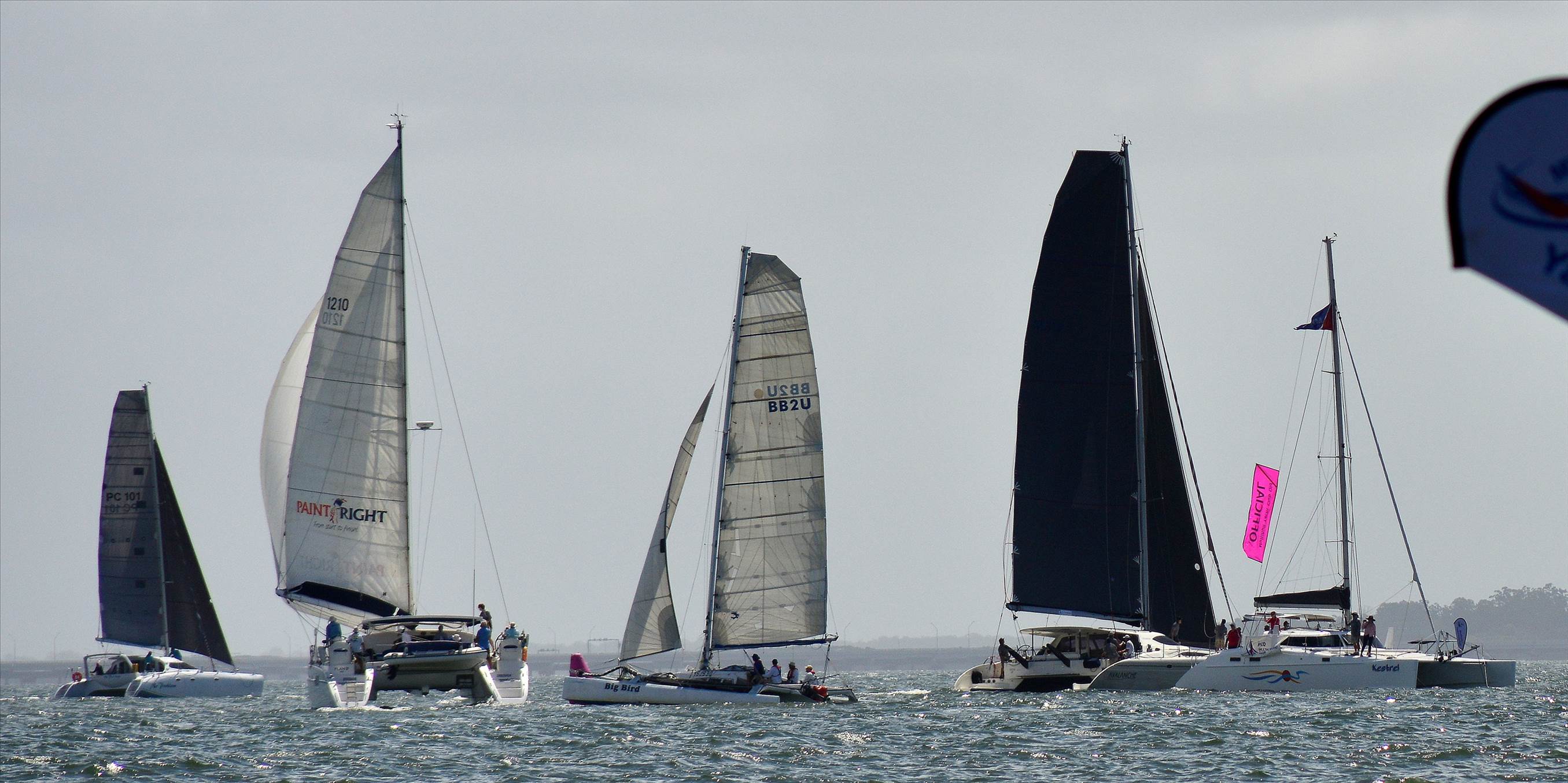 2018 Brisbane to Gladstone Multihull Race Start