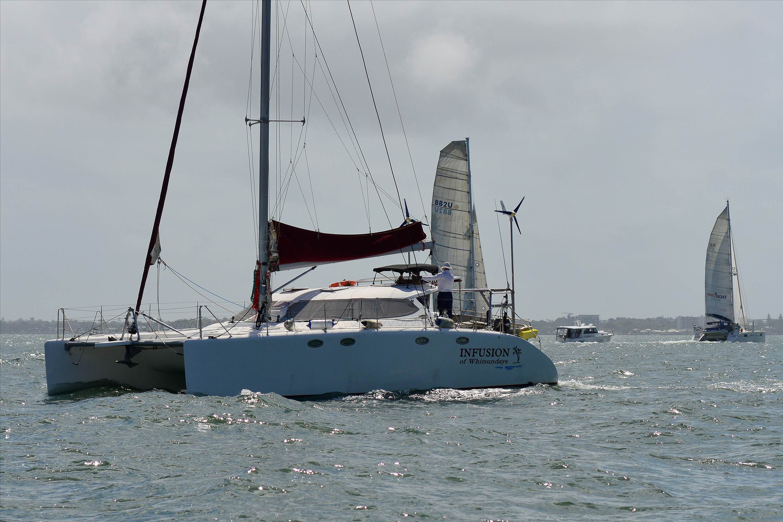 2018 Brisbane to Gladstone Multihull Race Start