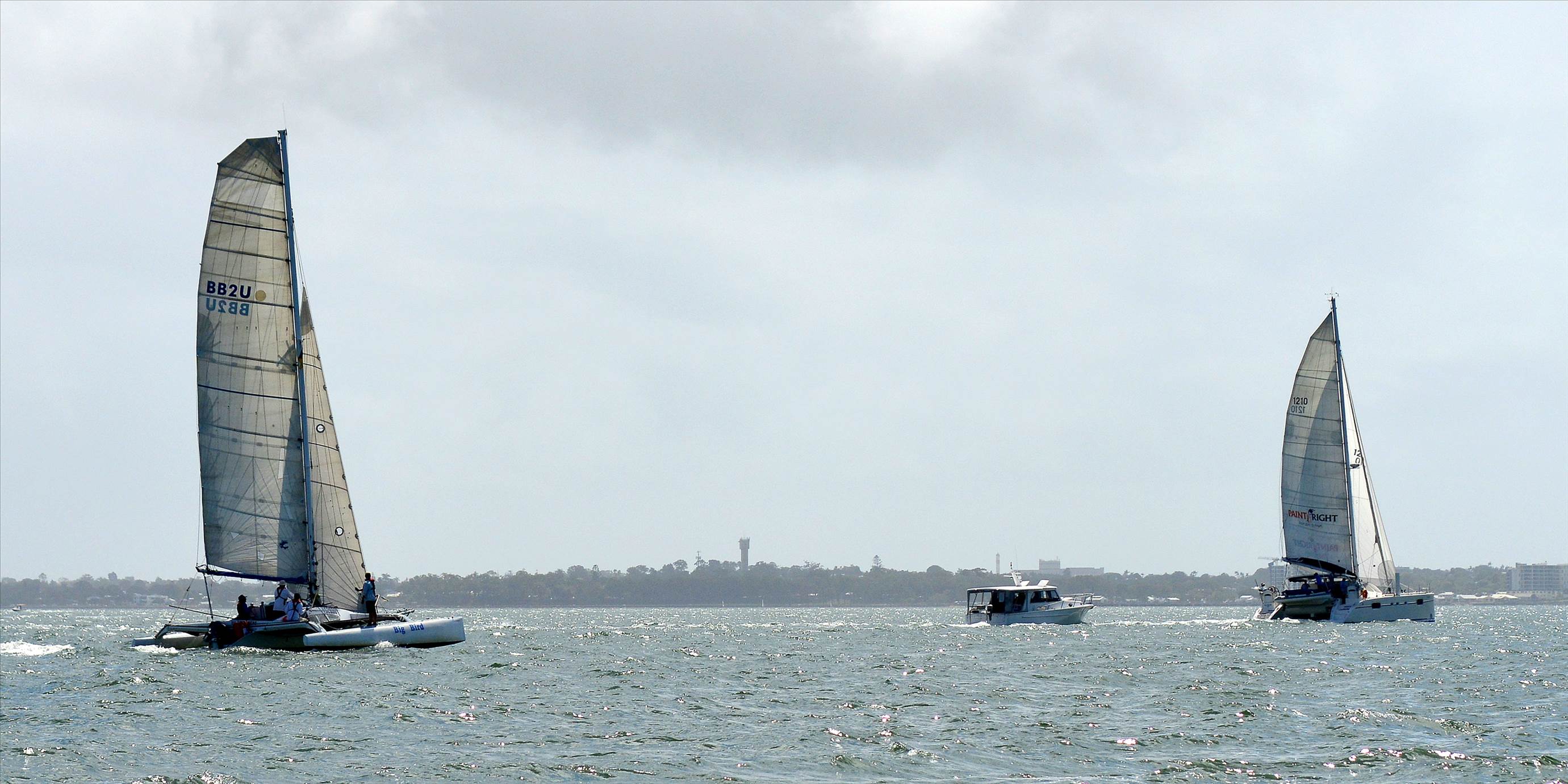 2018 Brisbane to Gladstone Multihull Race Start
