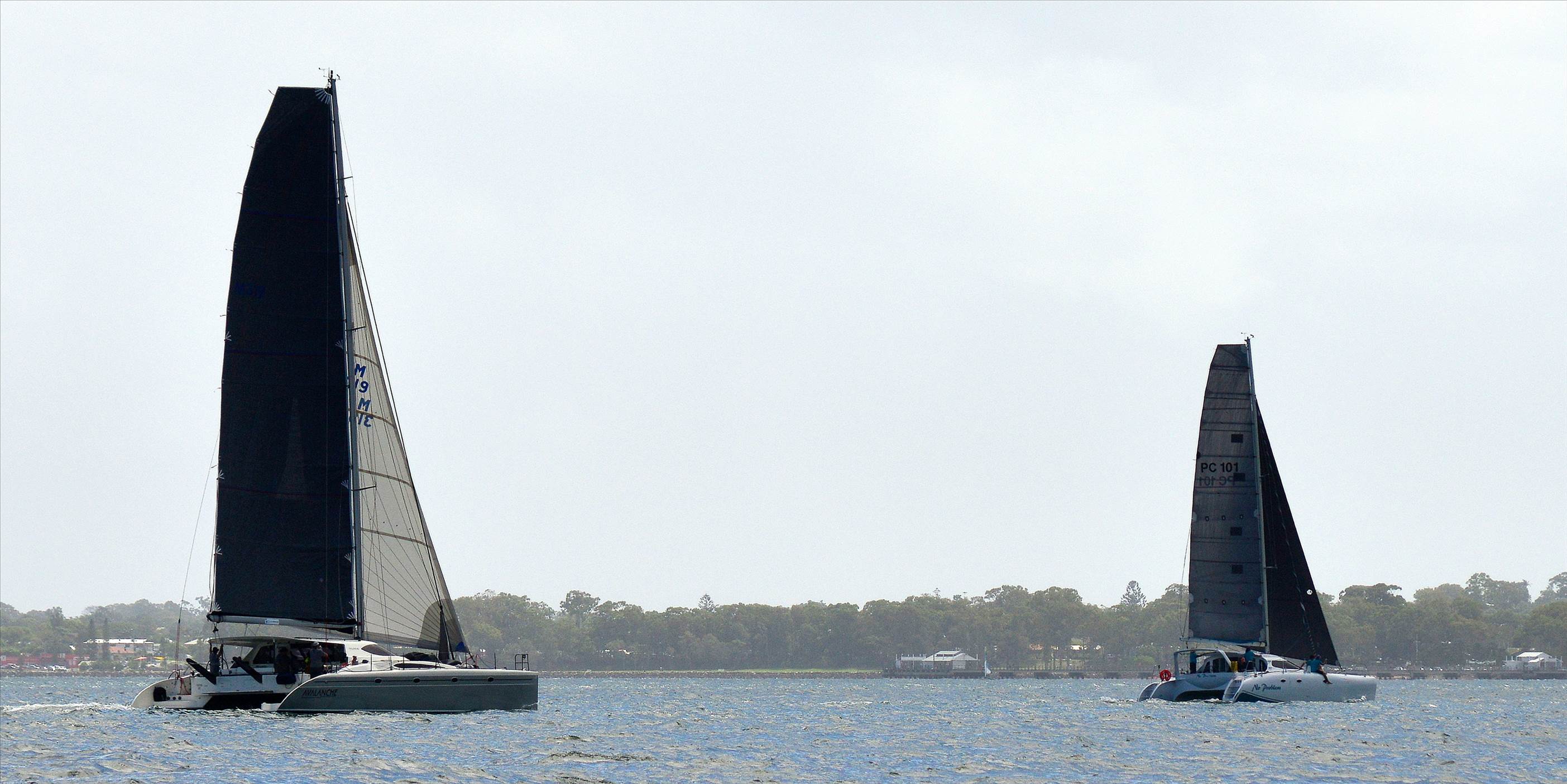 2018 Brisbane to Gladstone Multihull Race Start