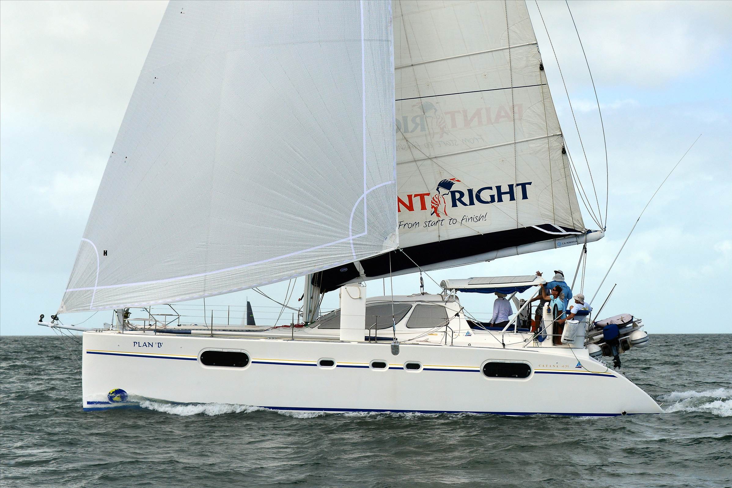 2018 Brisbane to Gladstone Multihull Race Start