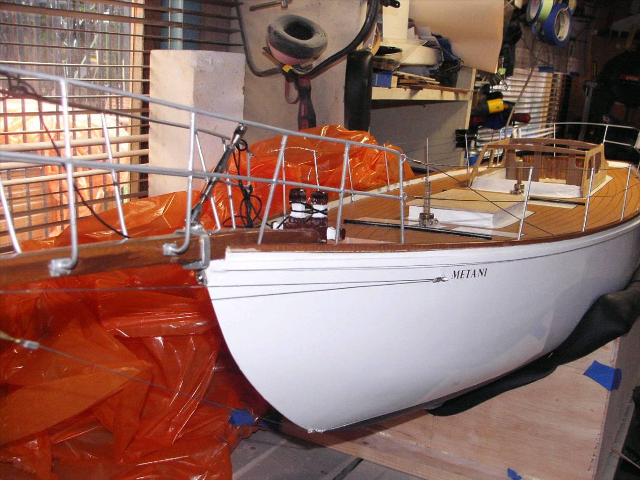model schooner