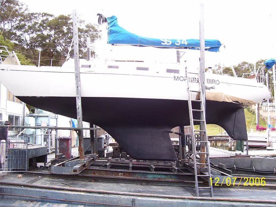 Port side side on