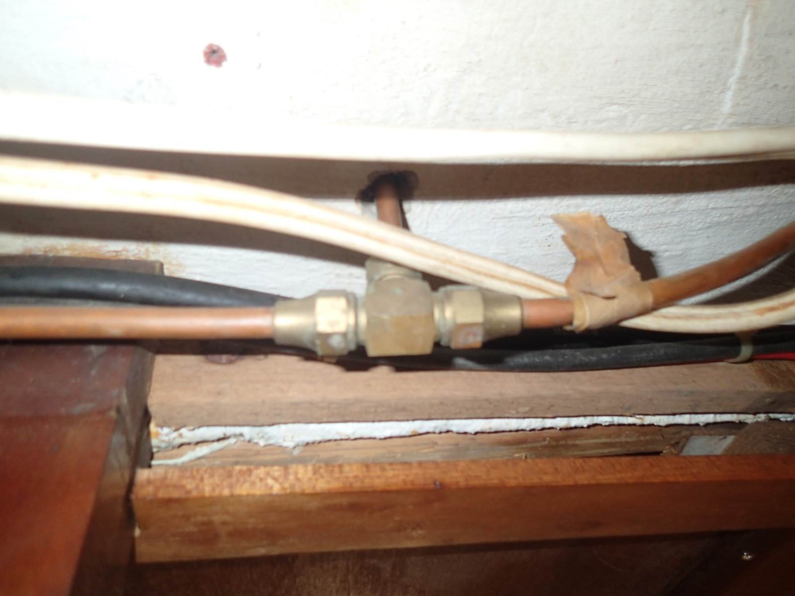 master pipe through deck