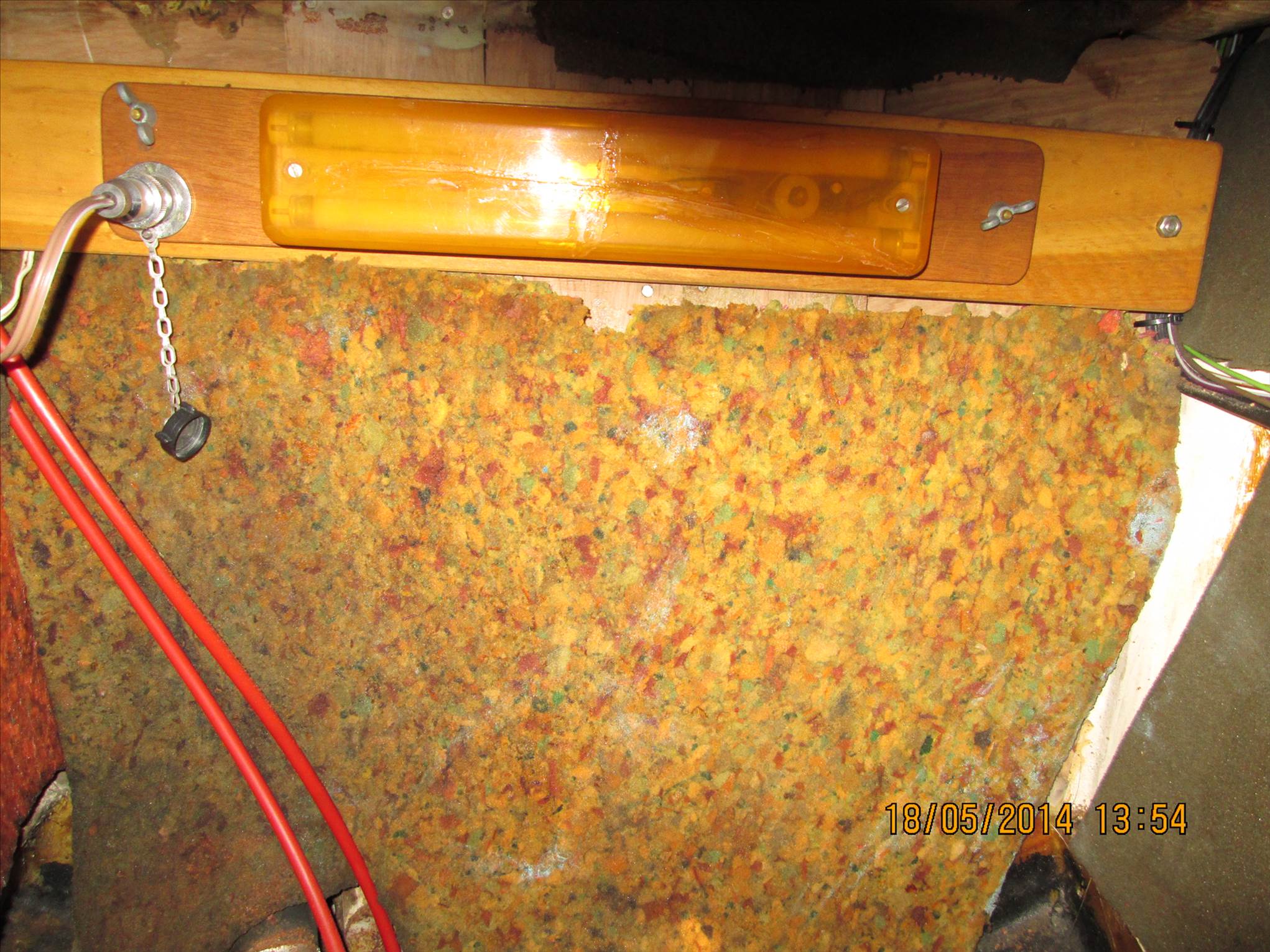 engine panel and isolator 010