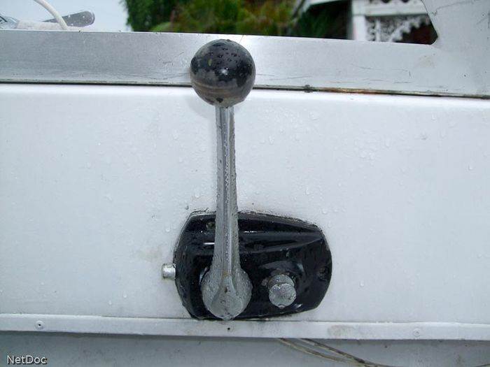 morse control, lever