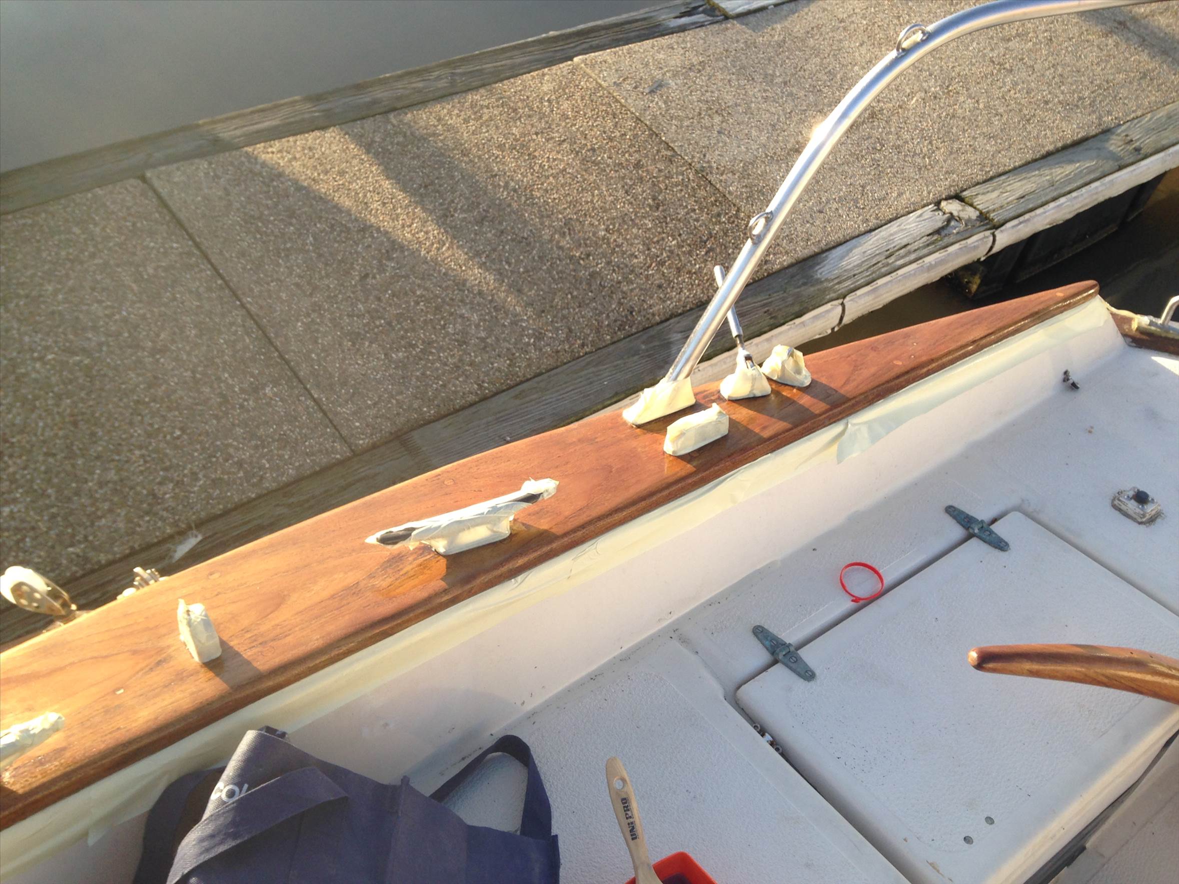 rngine bay and bright work 017