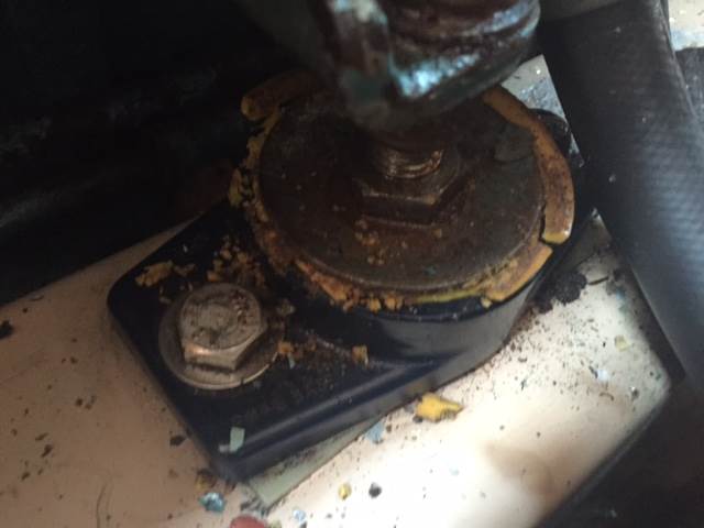 Engine mount rear
