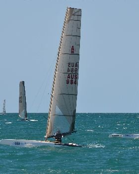 2018 "A" Class Catamaran Worlds (Race 3, Tues 20th)