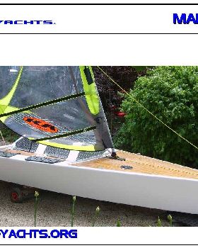 New design Kit yacht \"Mako 4.8\"