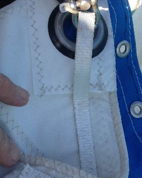 Single line reefing