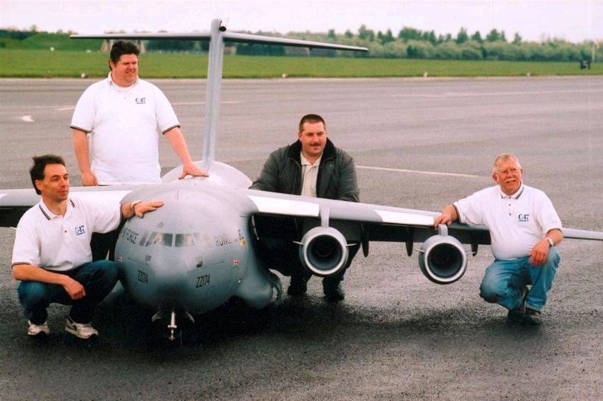 big R/C plane