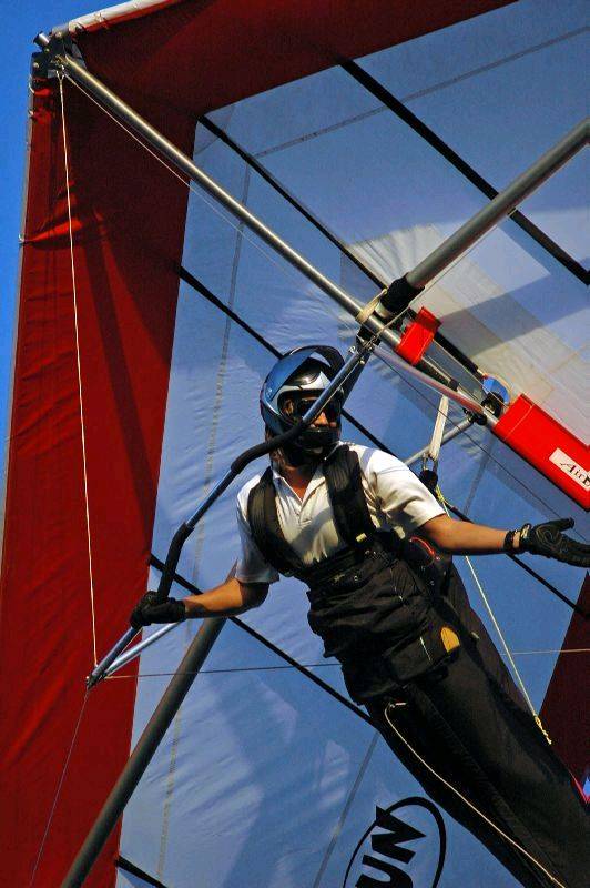 Hang gliding
